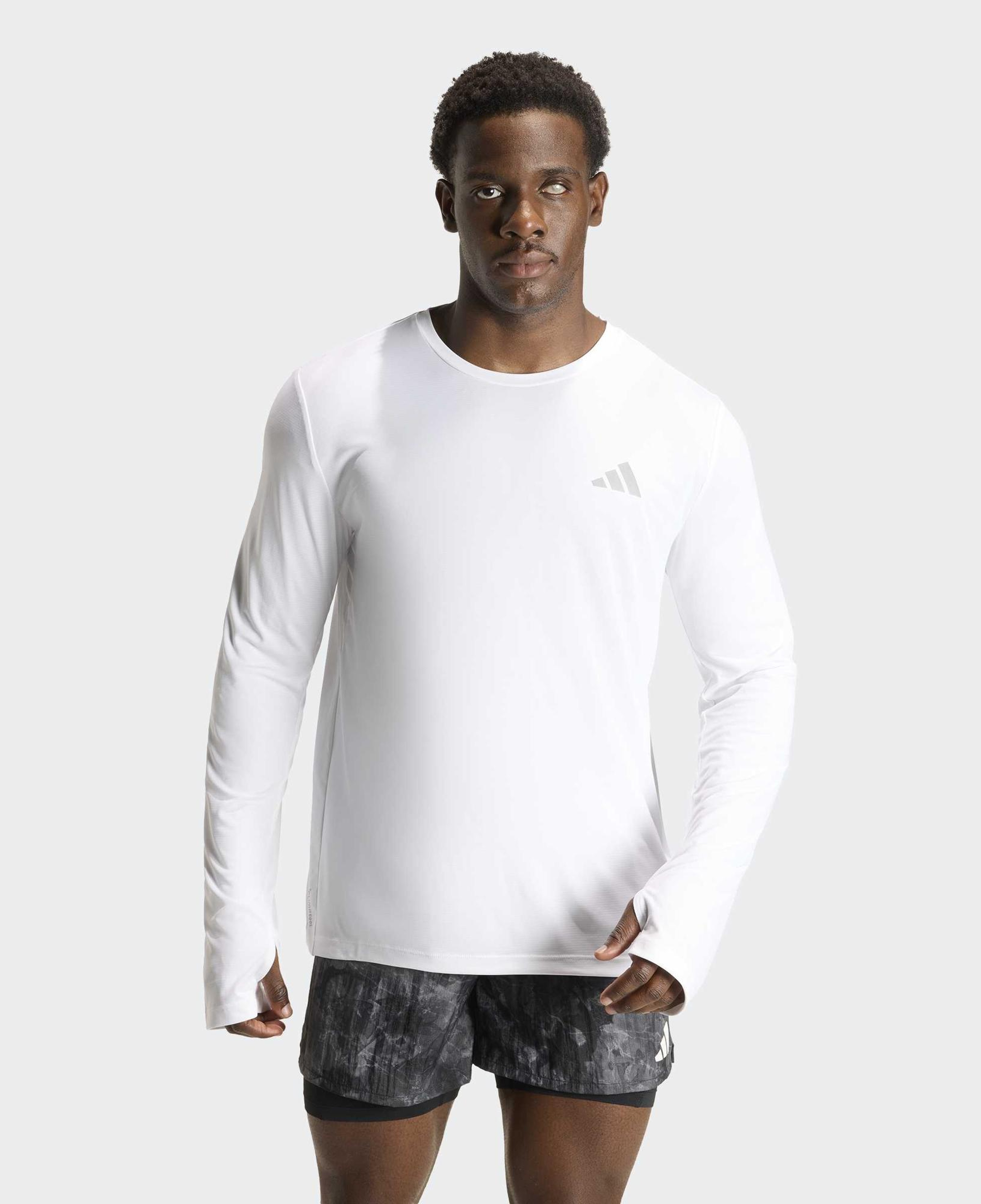 adidas Adi365 Running Essentials Erkek Beyaz Koşu Sweatshirt