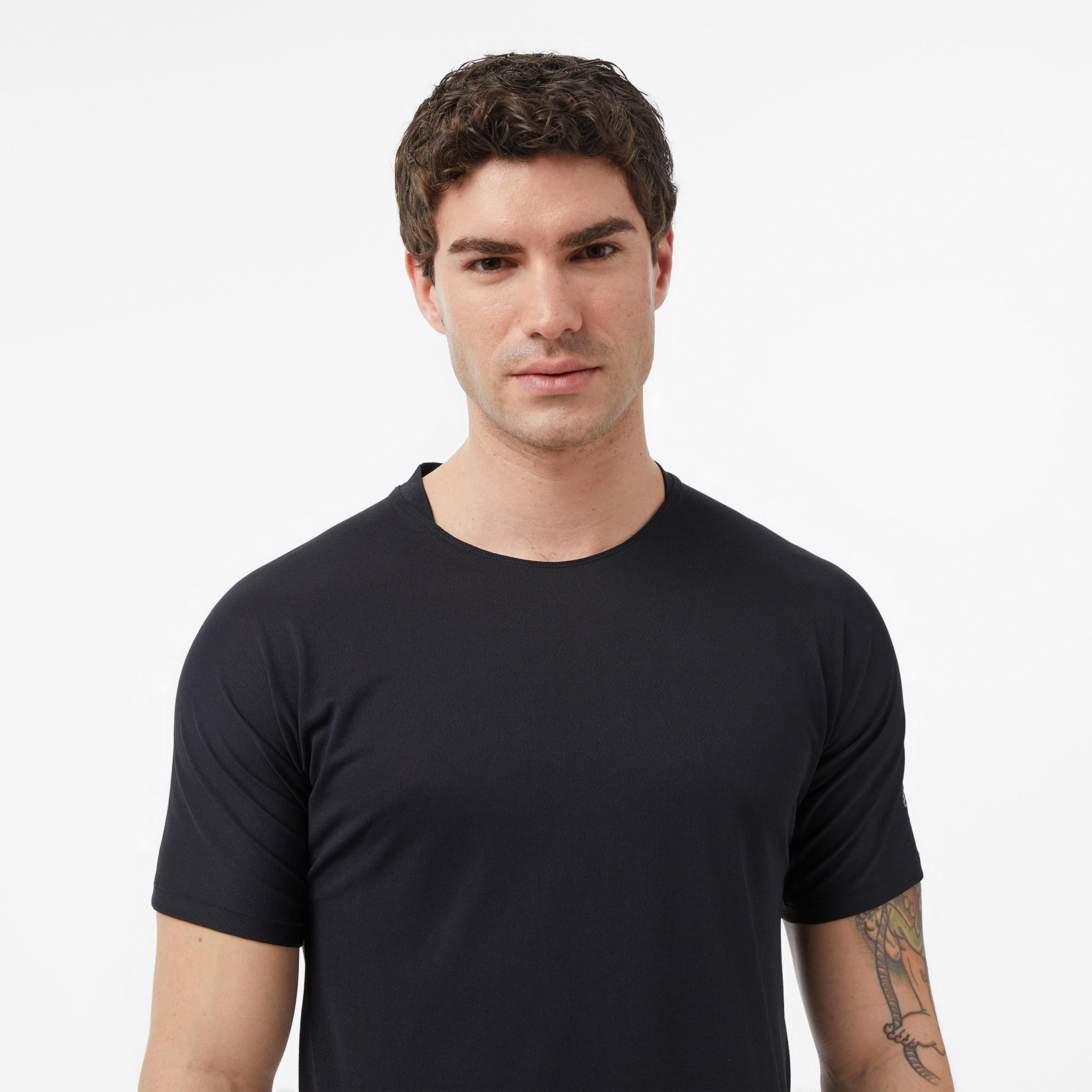 Salomon Sense Aero Erkek Siyah T-Shirt