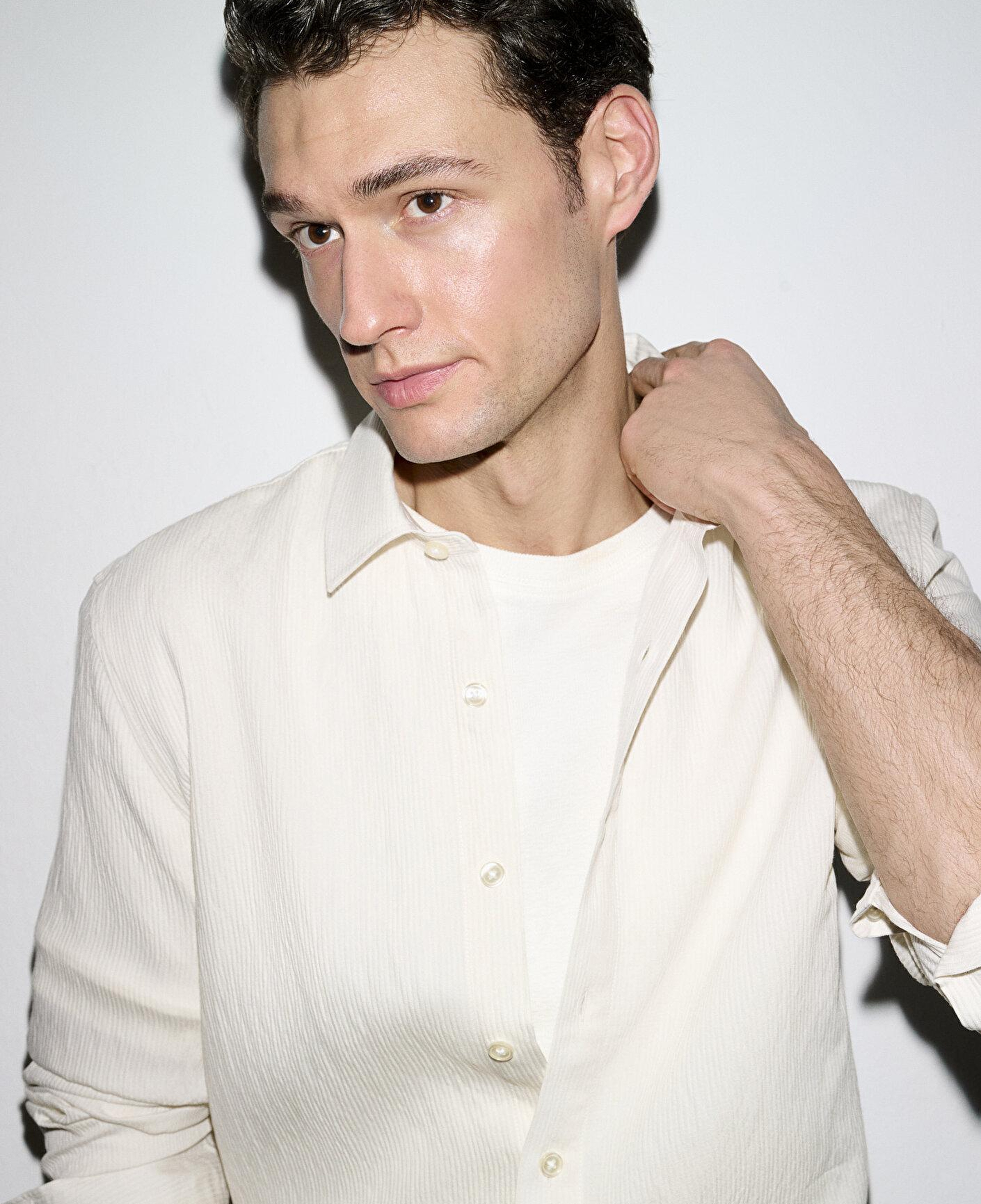 Mavi Ekru Gömlek Regular Fit / Normal Kesim 0211829-70057