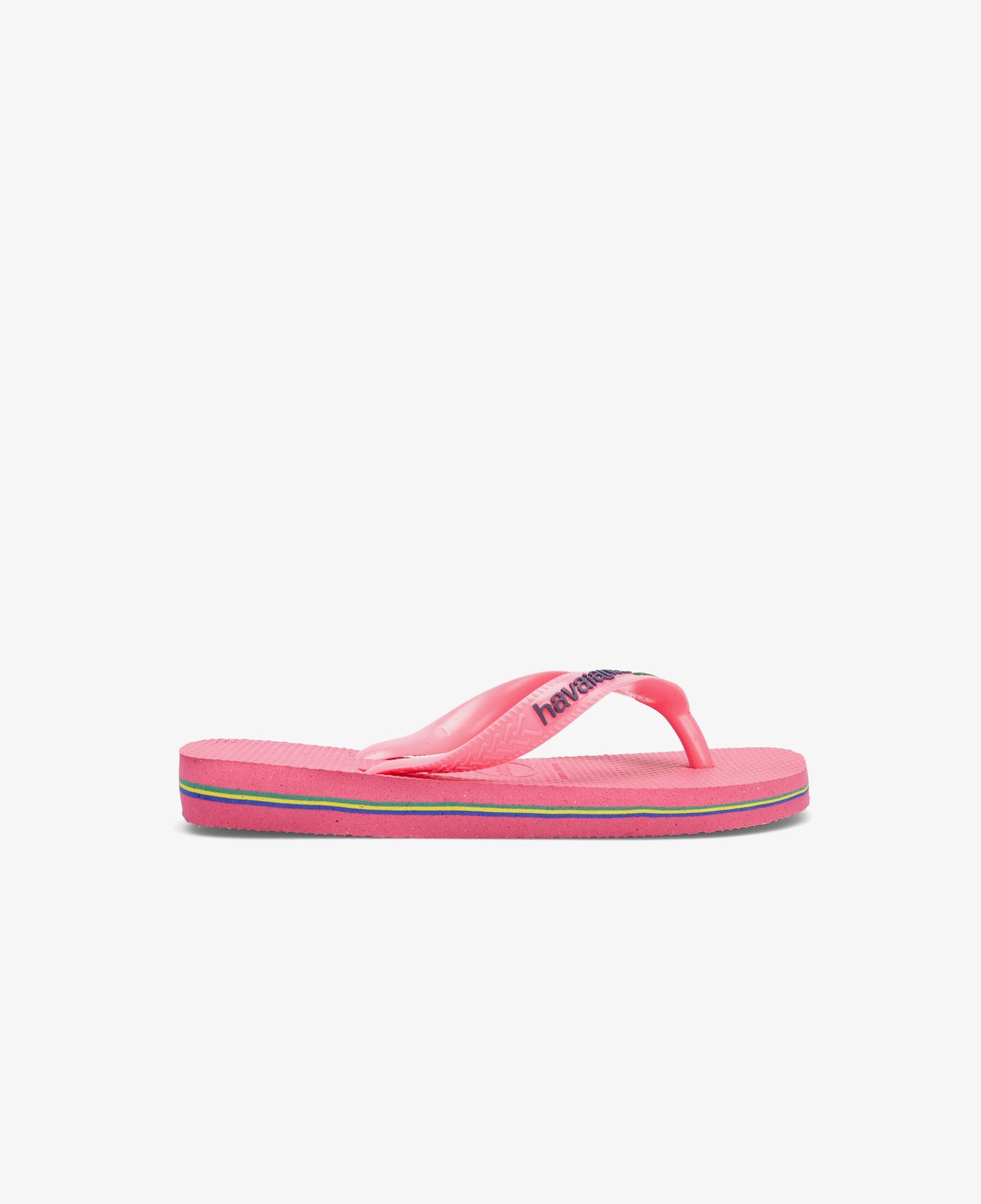 Havaianas Brasil Logo Çocuk Pembe Terlik