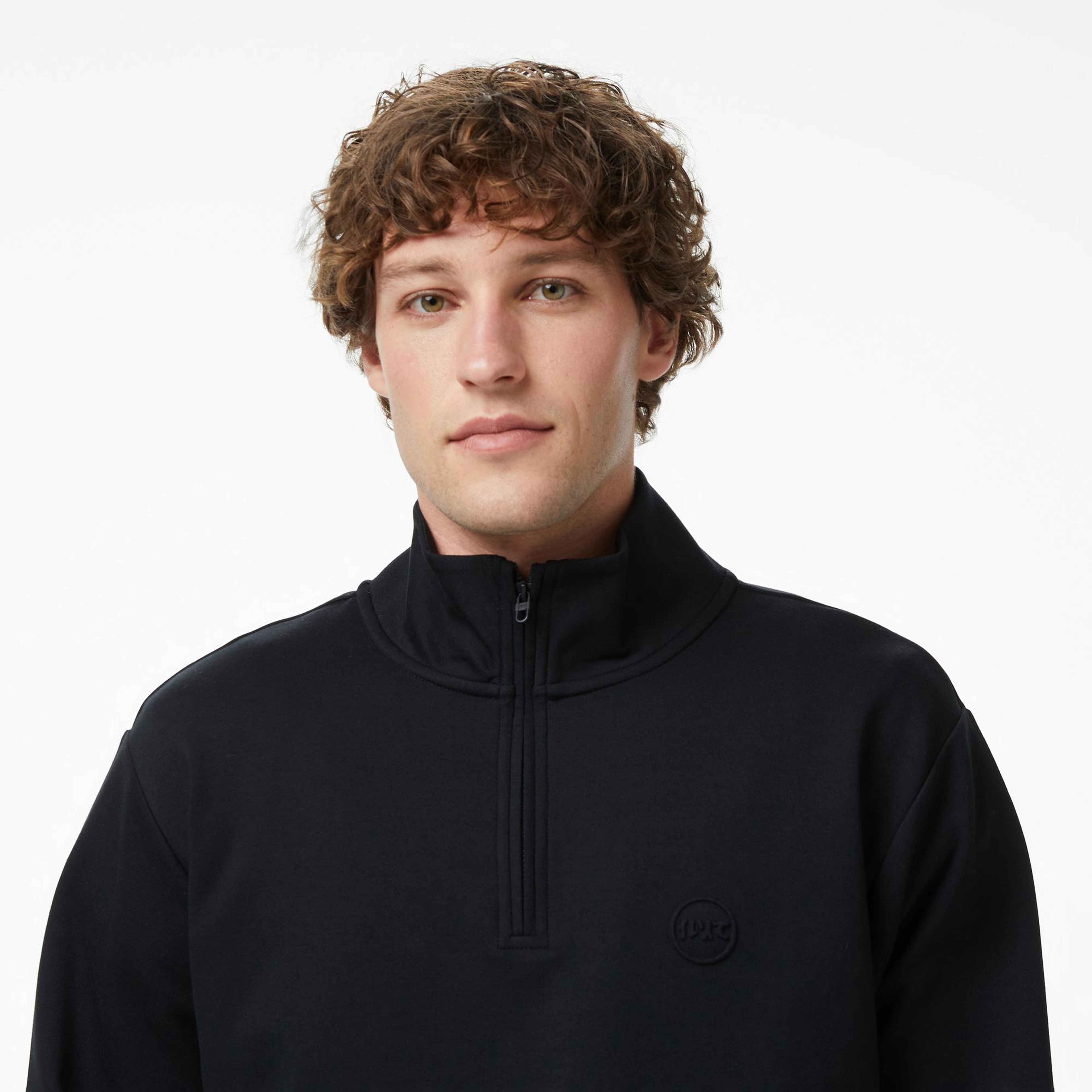 UNITED4 Regular Fit Erkek Siyah Sweatshirt