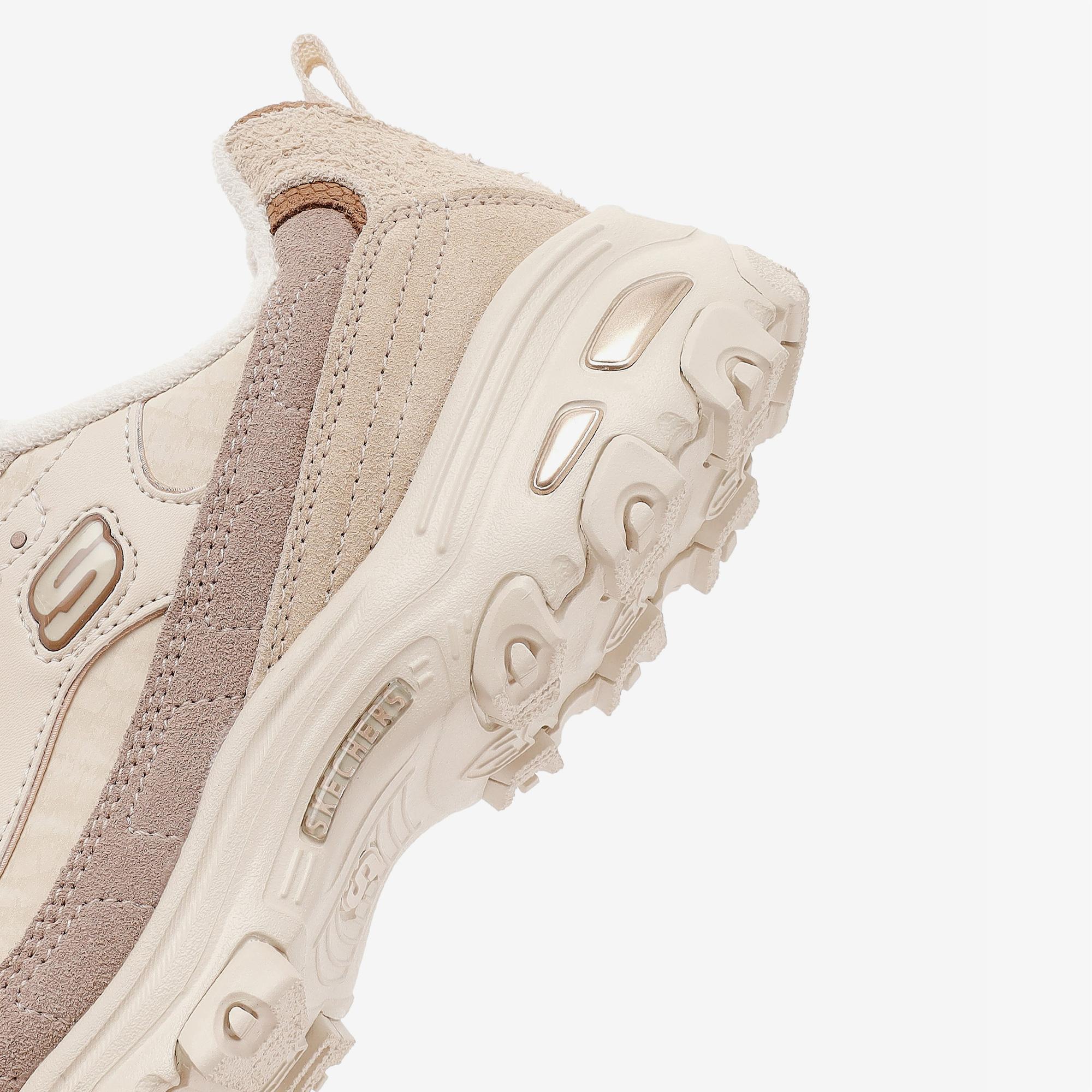 Skechers D'Lites - Cold Days Kadın Bej Sneaker