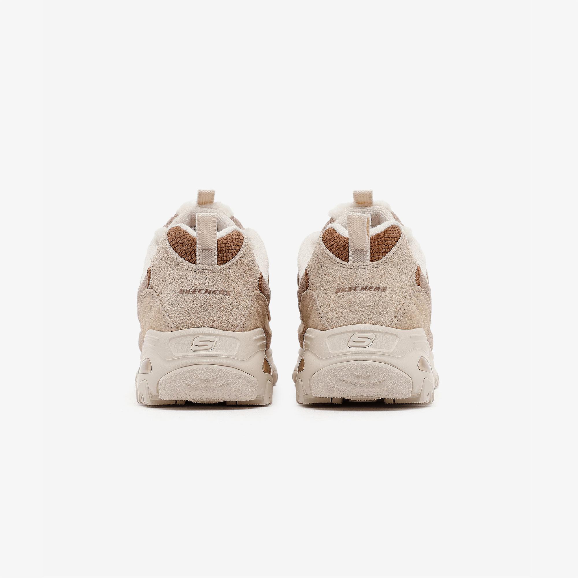 Skechers D'Lites - Cold Days Kadın Bej Sneaker