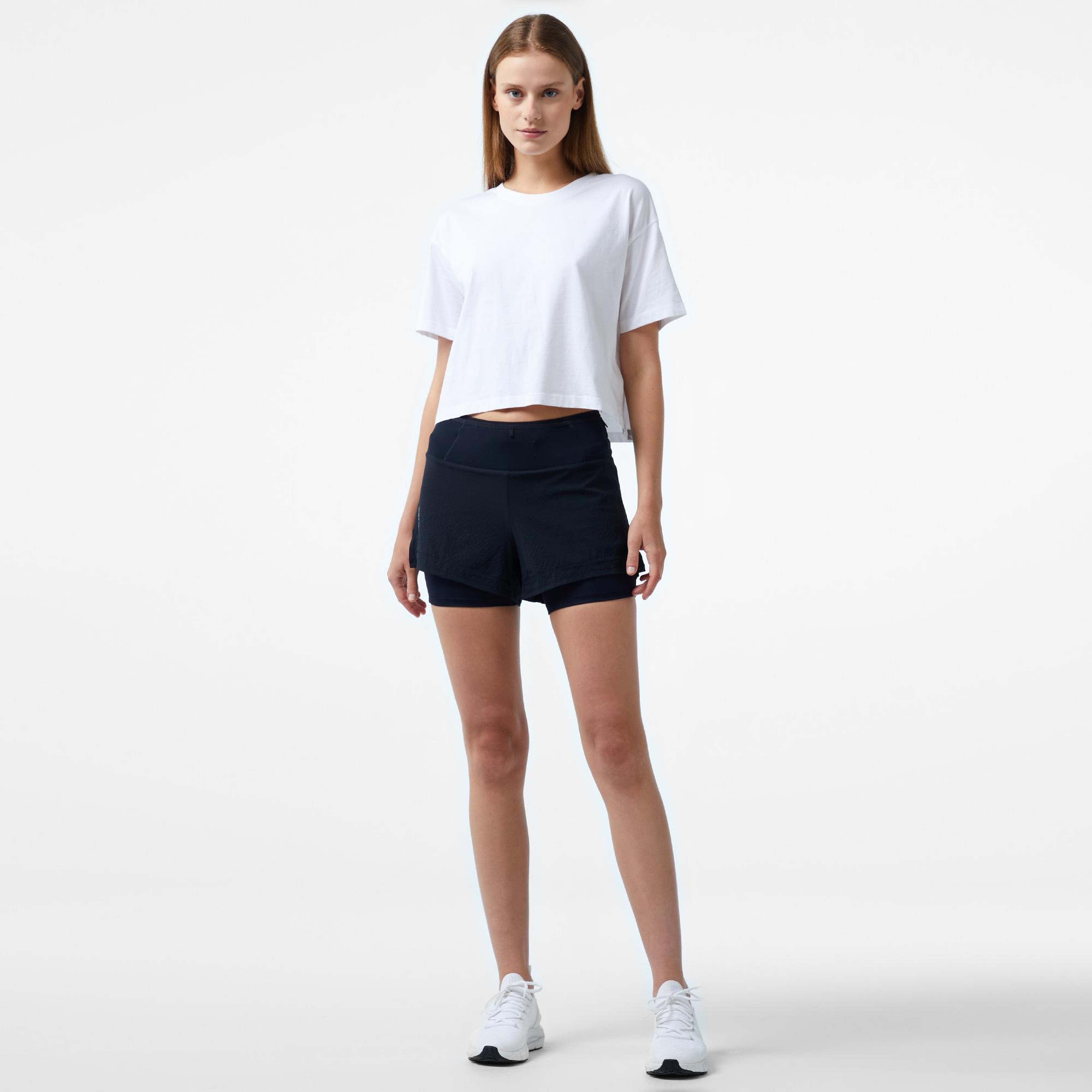 Salomon Sense Aura 2in1 Kadın Siyah  Günlük Şort