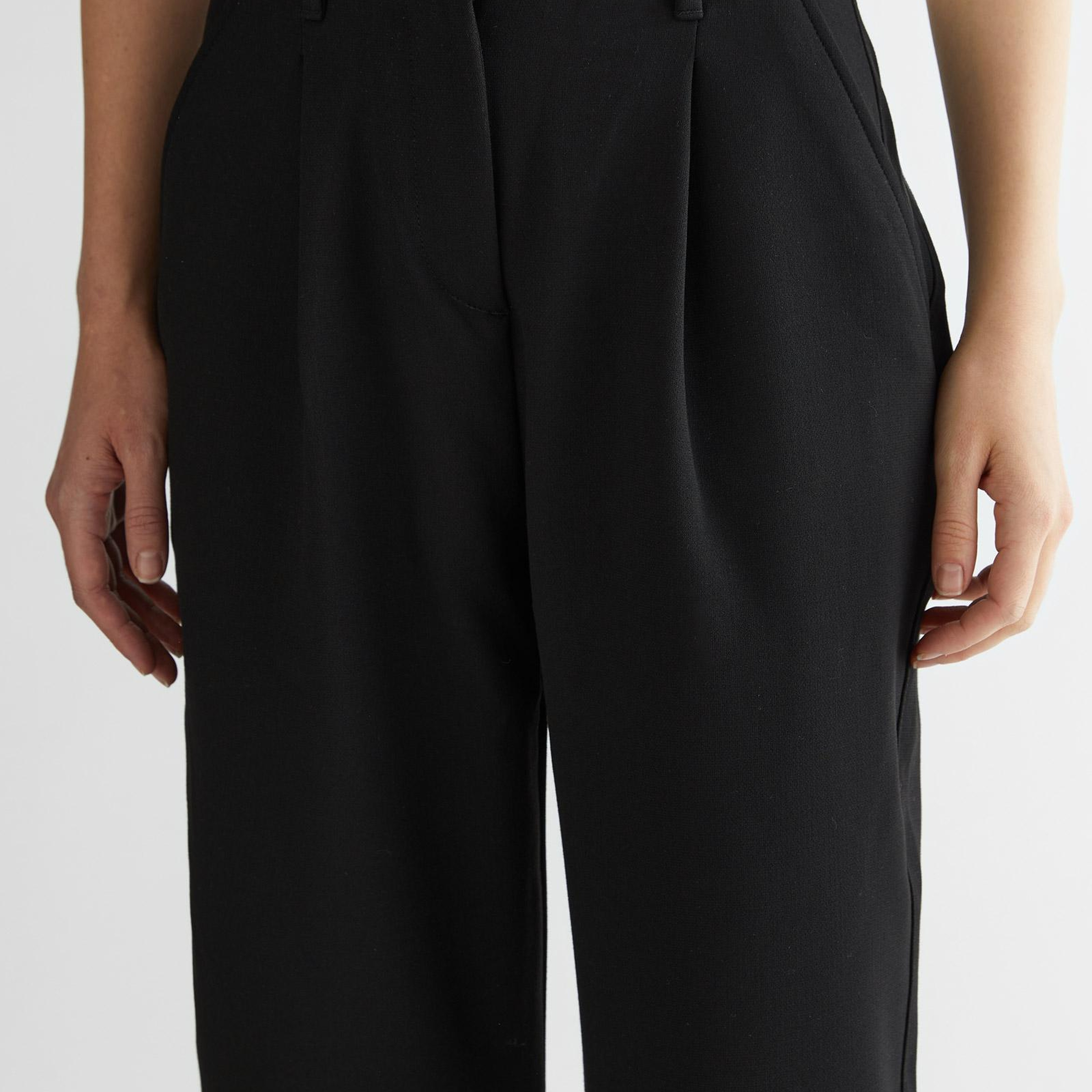 GANT Kadın Siyah Carrot Fit Pantolon
