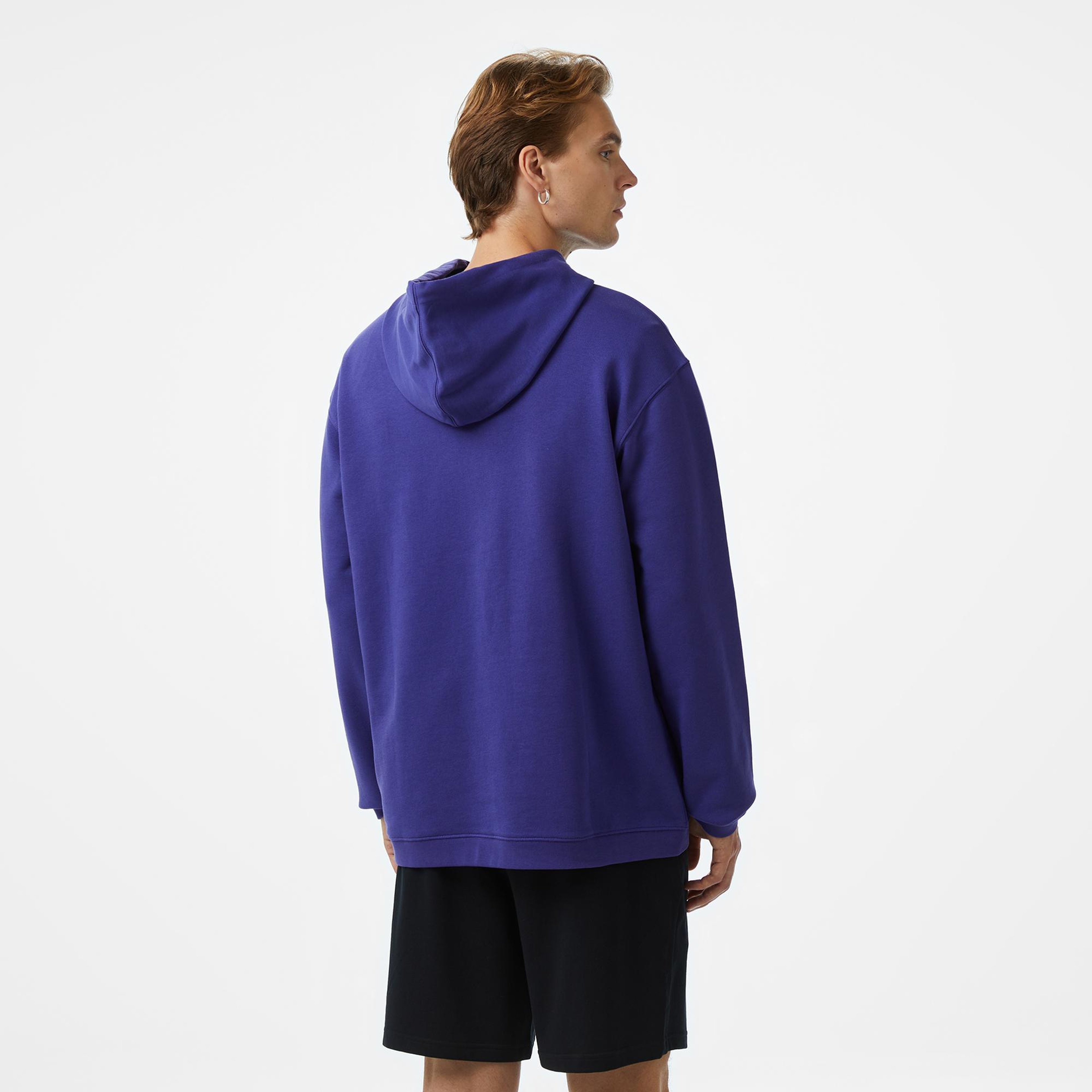 Les Benjamins Erkek Mor Hoodie