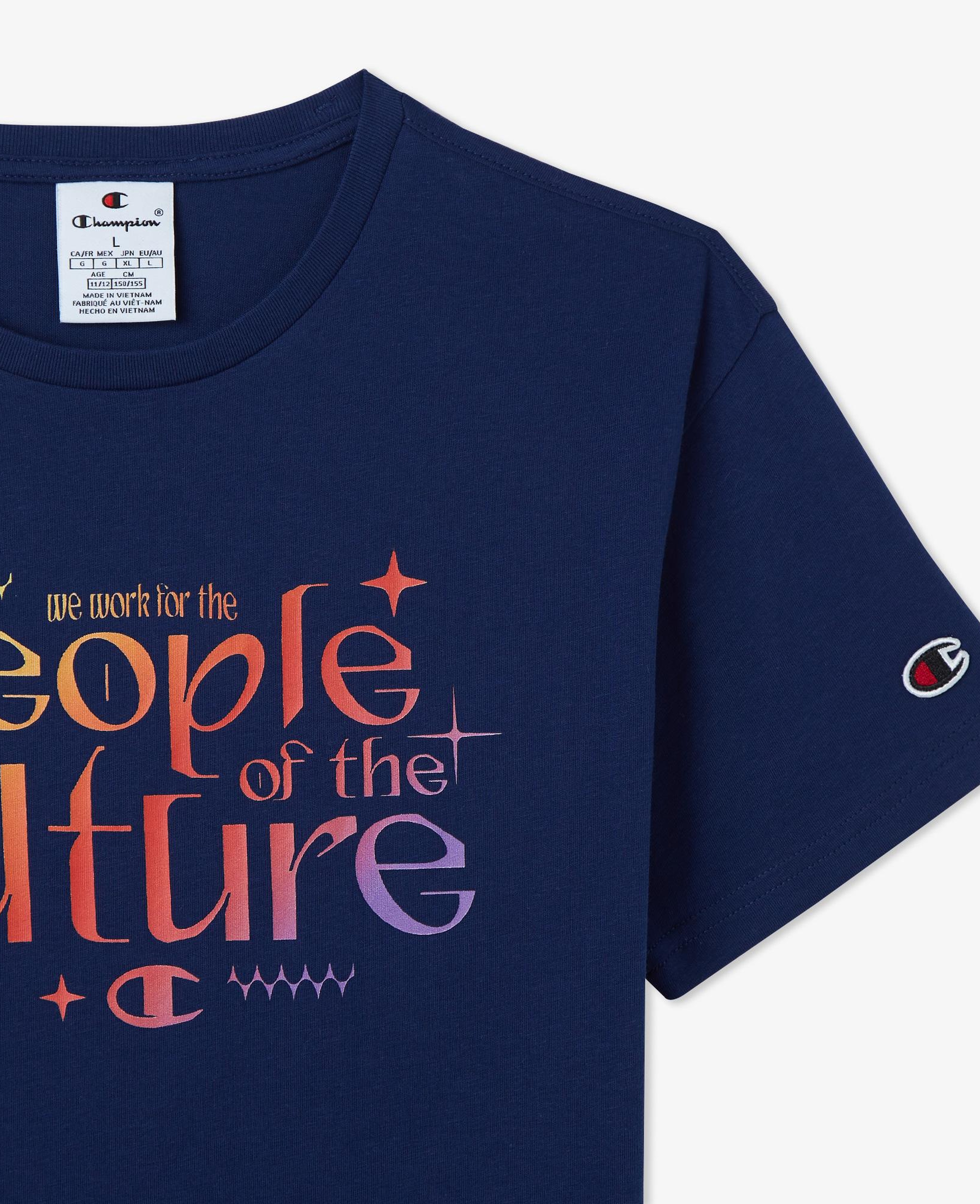 Champion Çocuk Lacivert T-Shirt