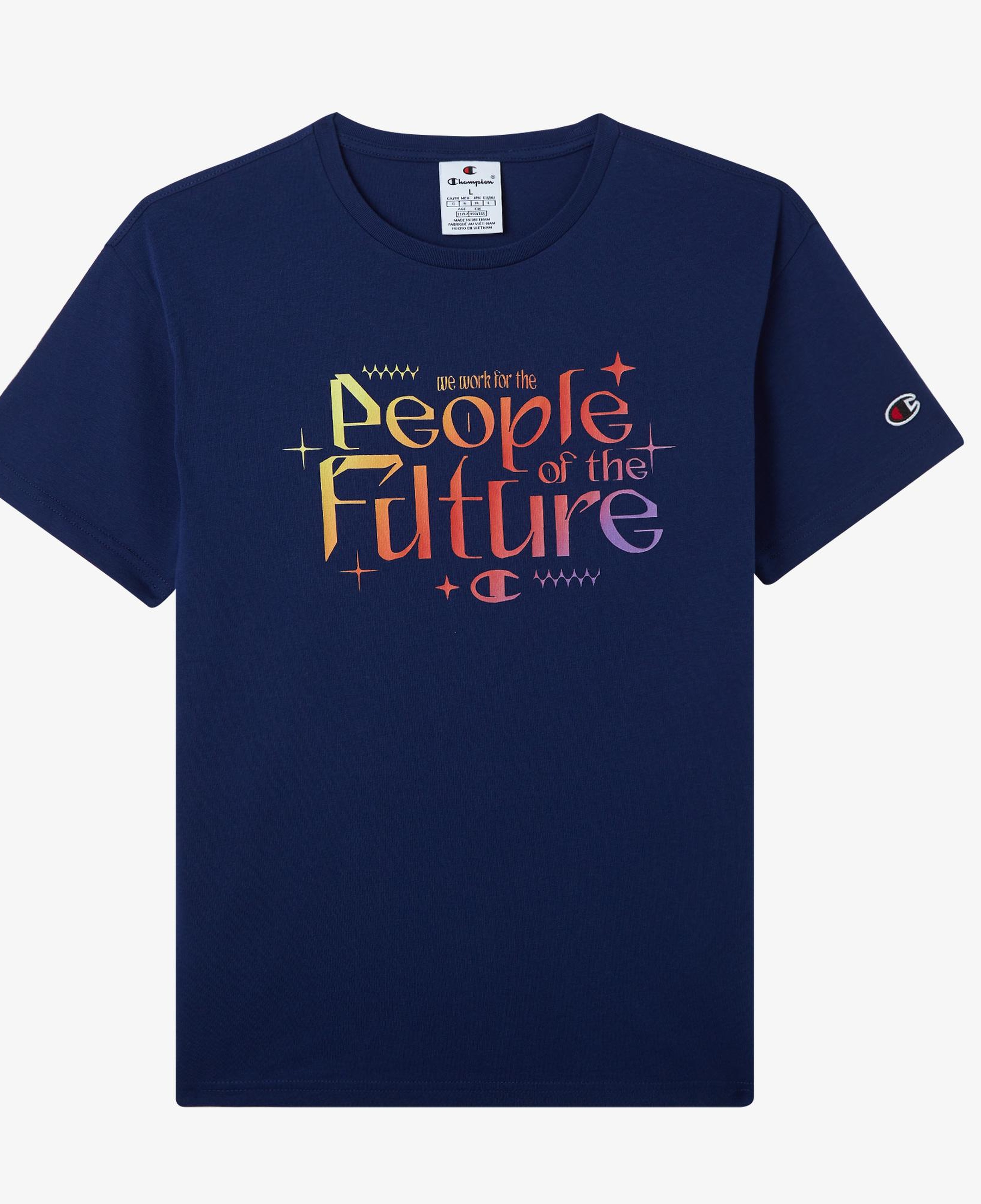 Champion Çocuk Lacivert T-Shirt