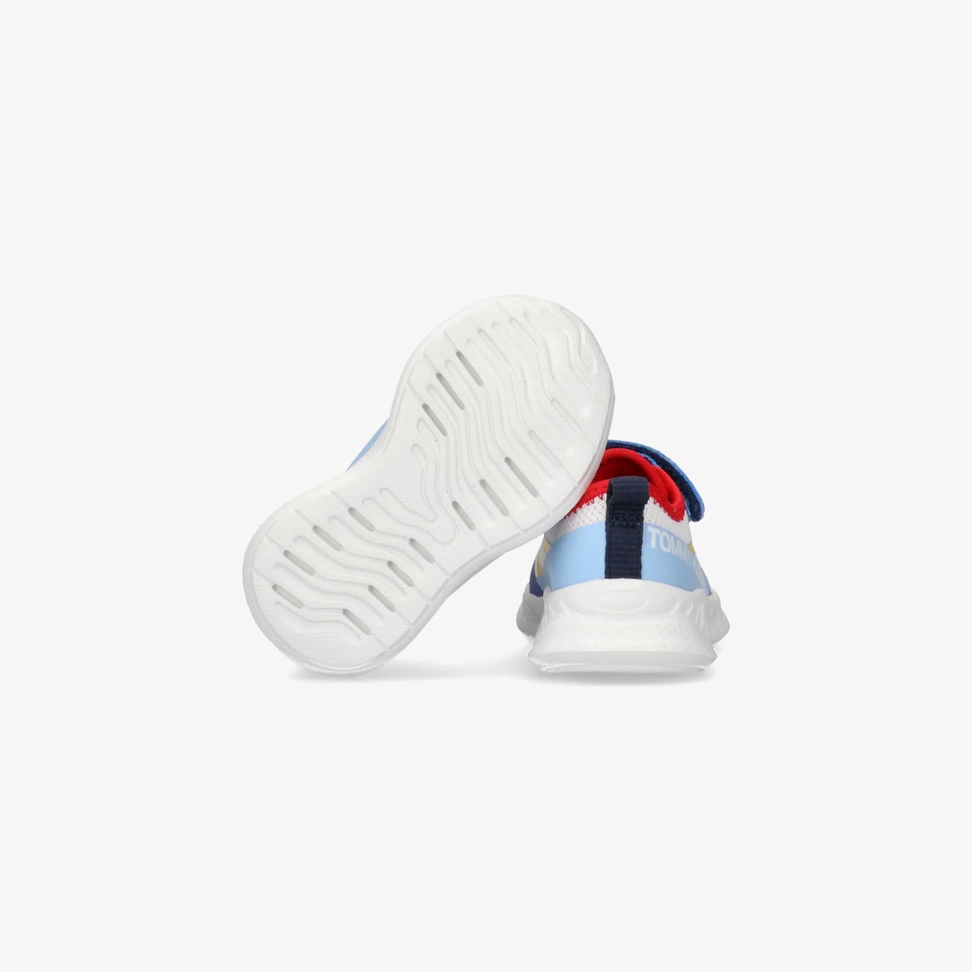Tommy Hilfiger Lace Up Velcro Çocuk Mavi Spor Ayakkabı