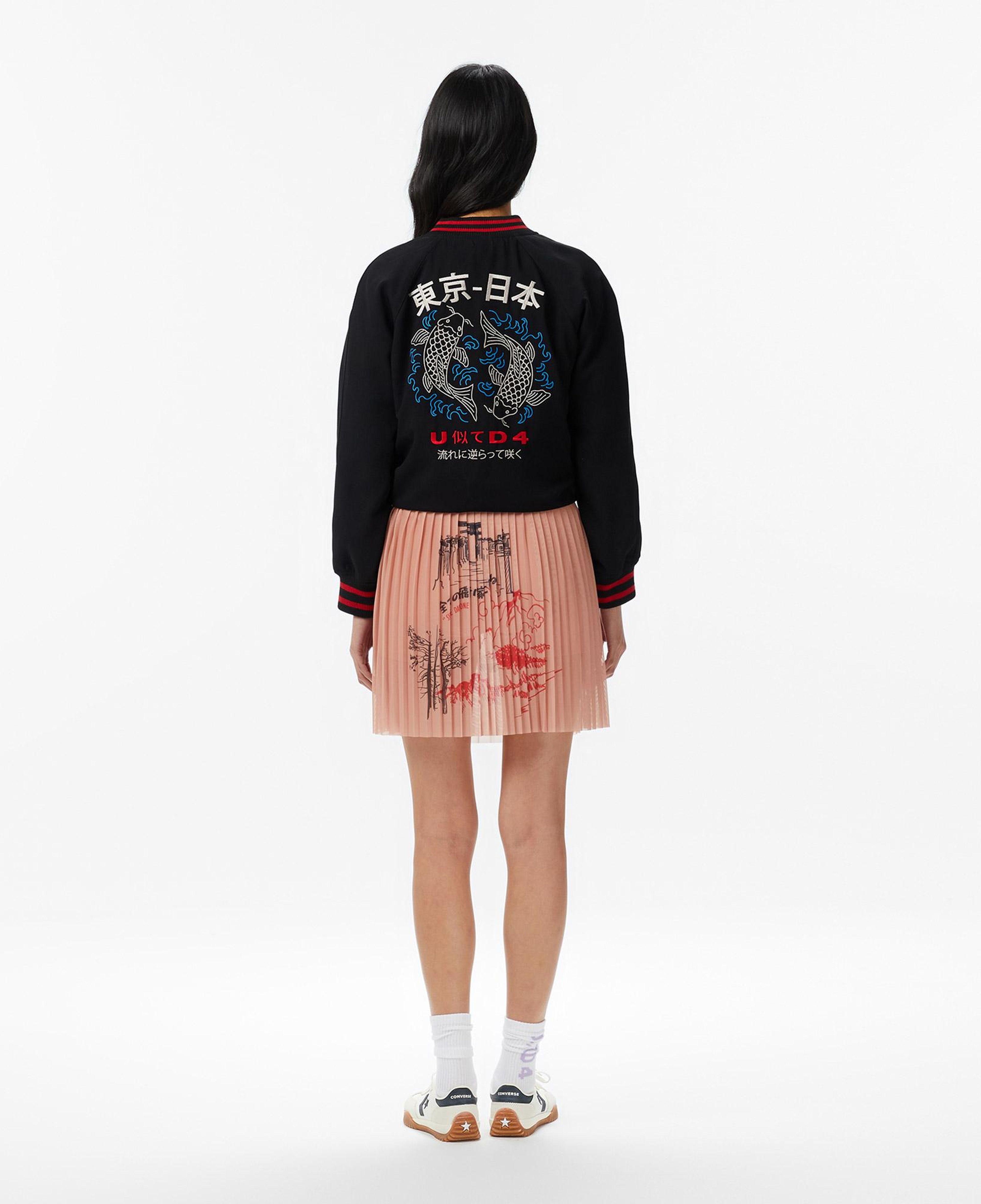 UNITED4 Slim Fit Kadın Pembe Etek