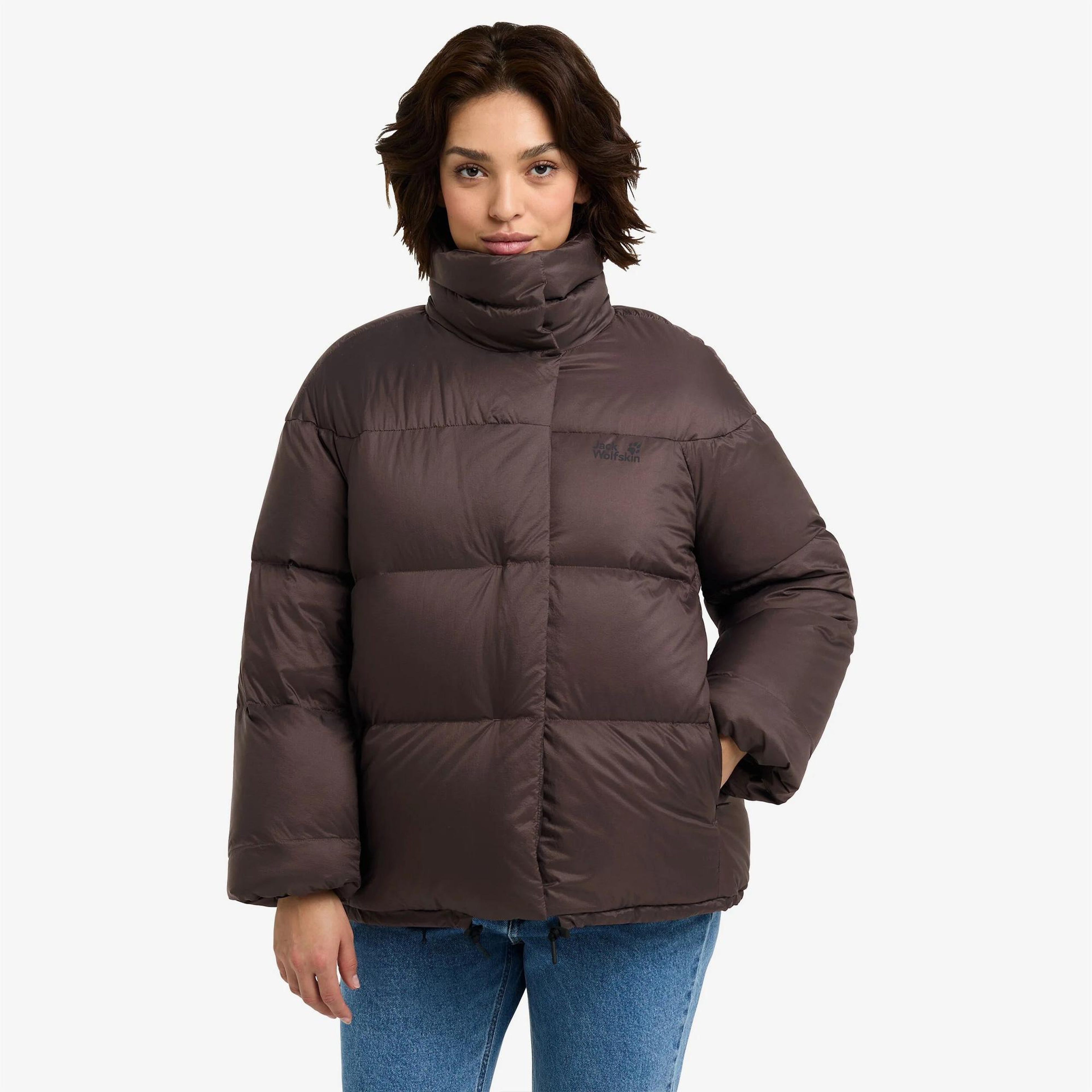 Jack Wolfskin Icy Hill Kadın Bordo Mont