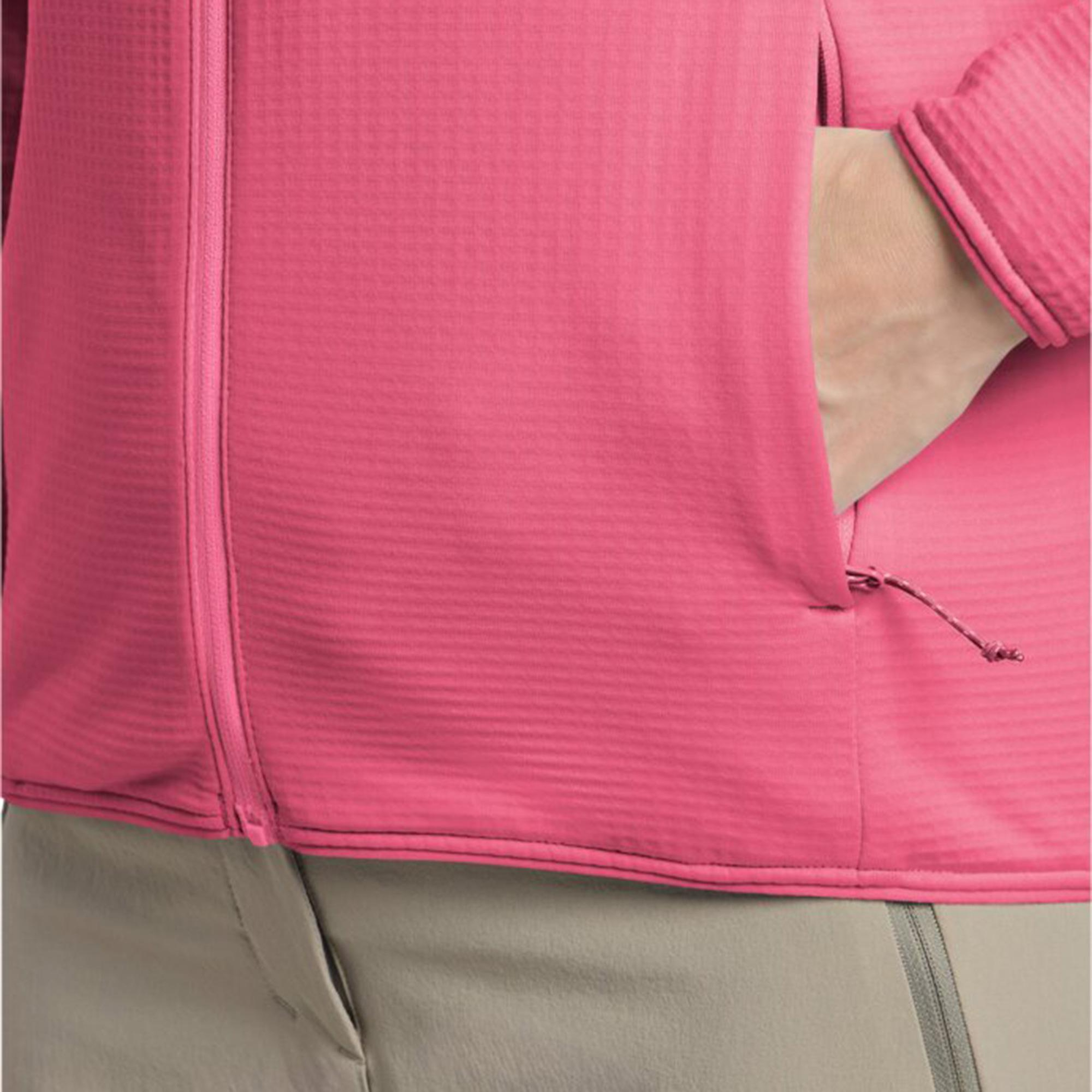 Jack Wolfskin Kolbenberg Full Zipped Kadın Pembe Ceket