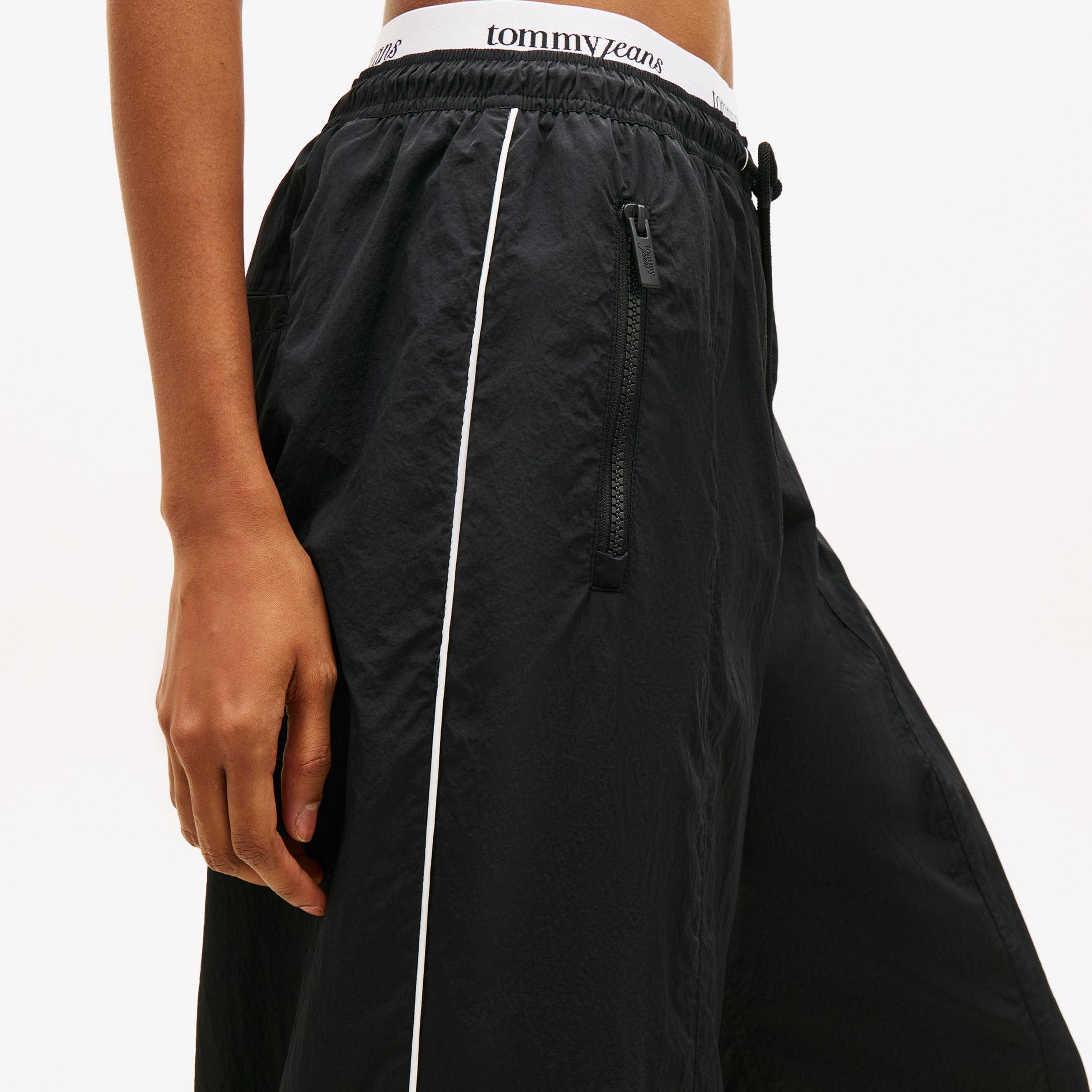 Tommy Hilfiger Waistband Track Pants Kadın Siyah Pantolon