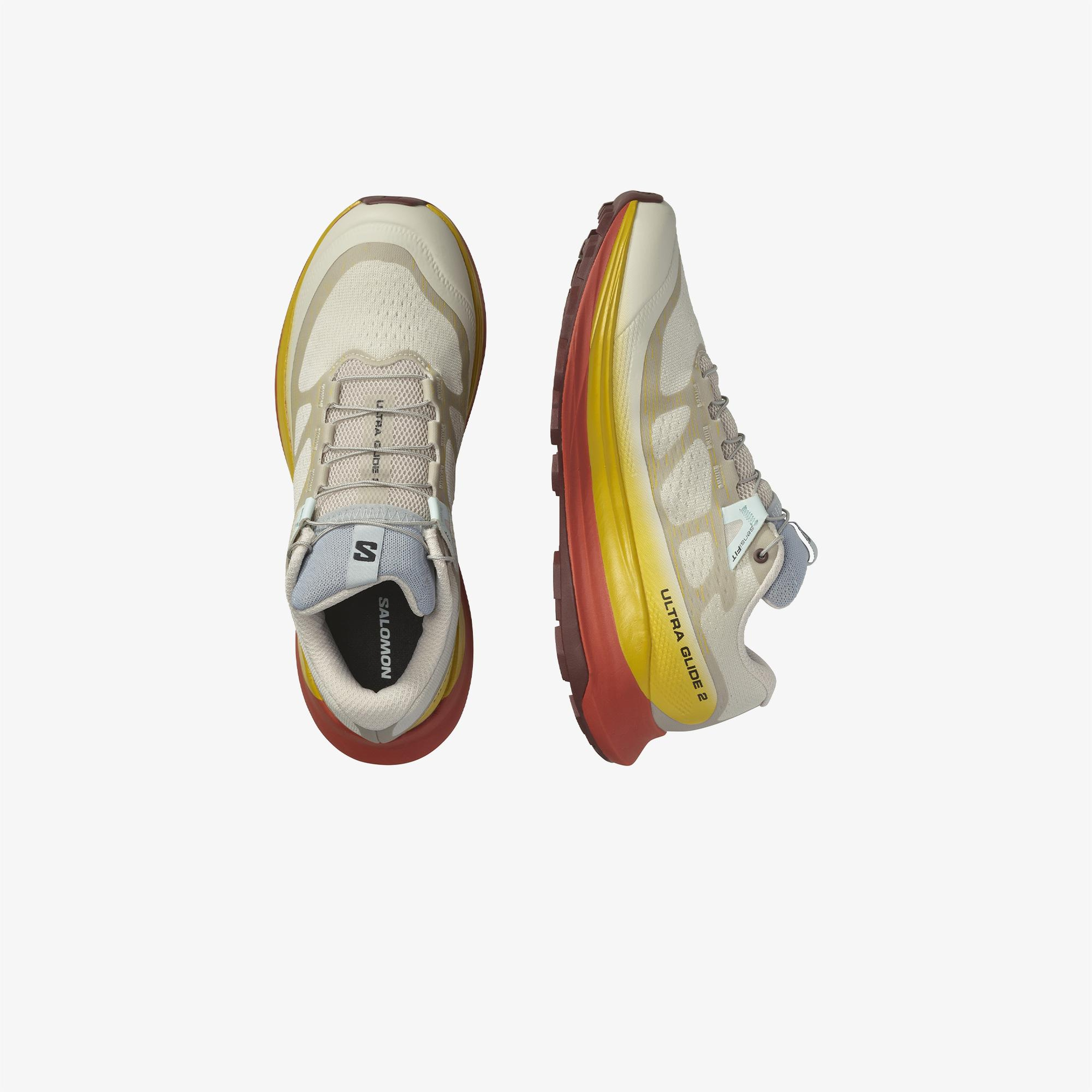 Salomon Ultra Glide 2 Kadın Bej Koşu Ayakkabısı