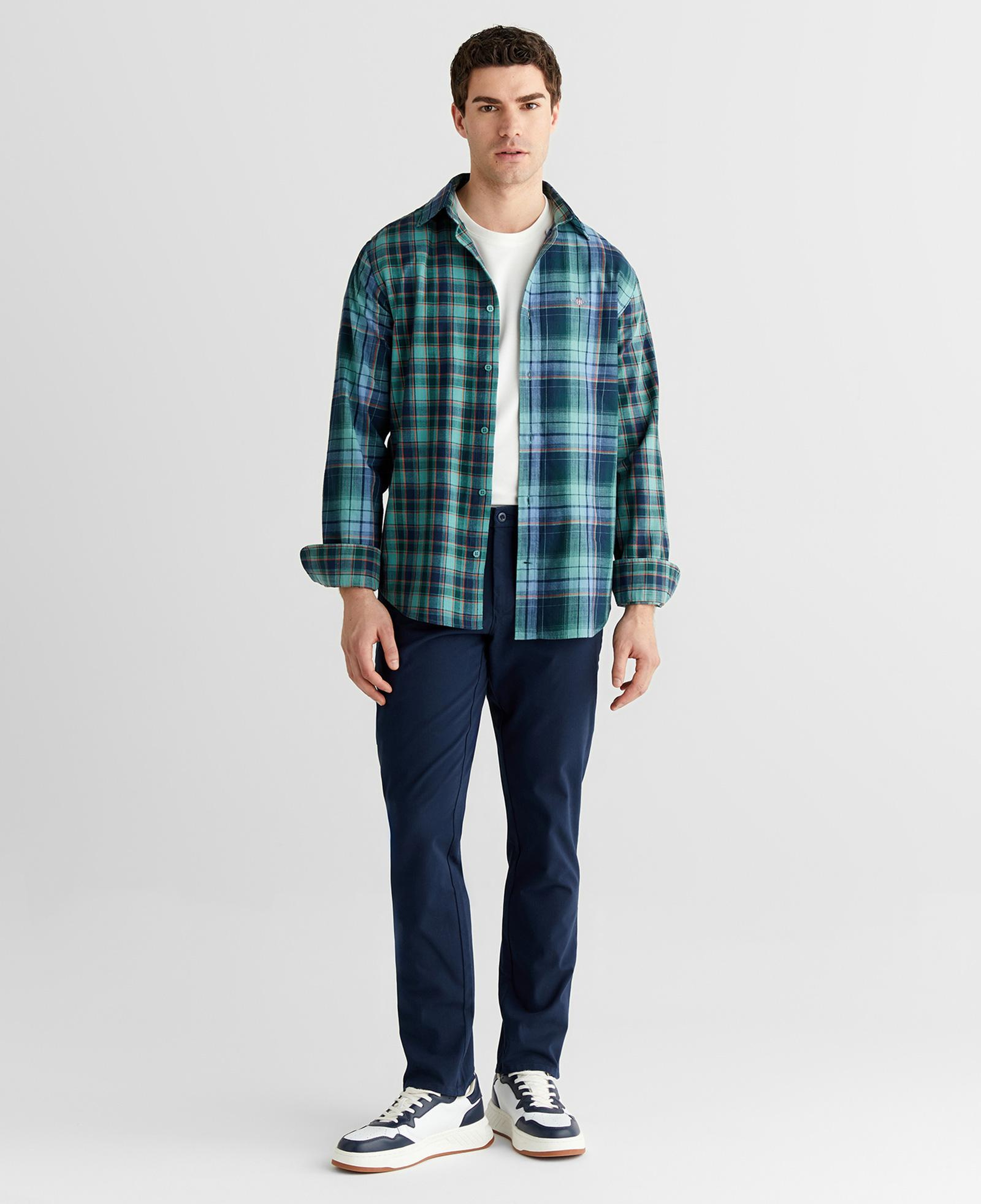 Patchwork gant shirt