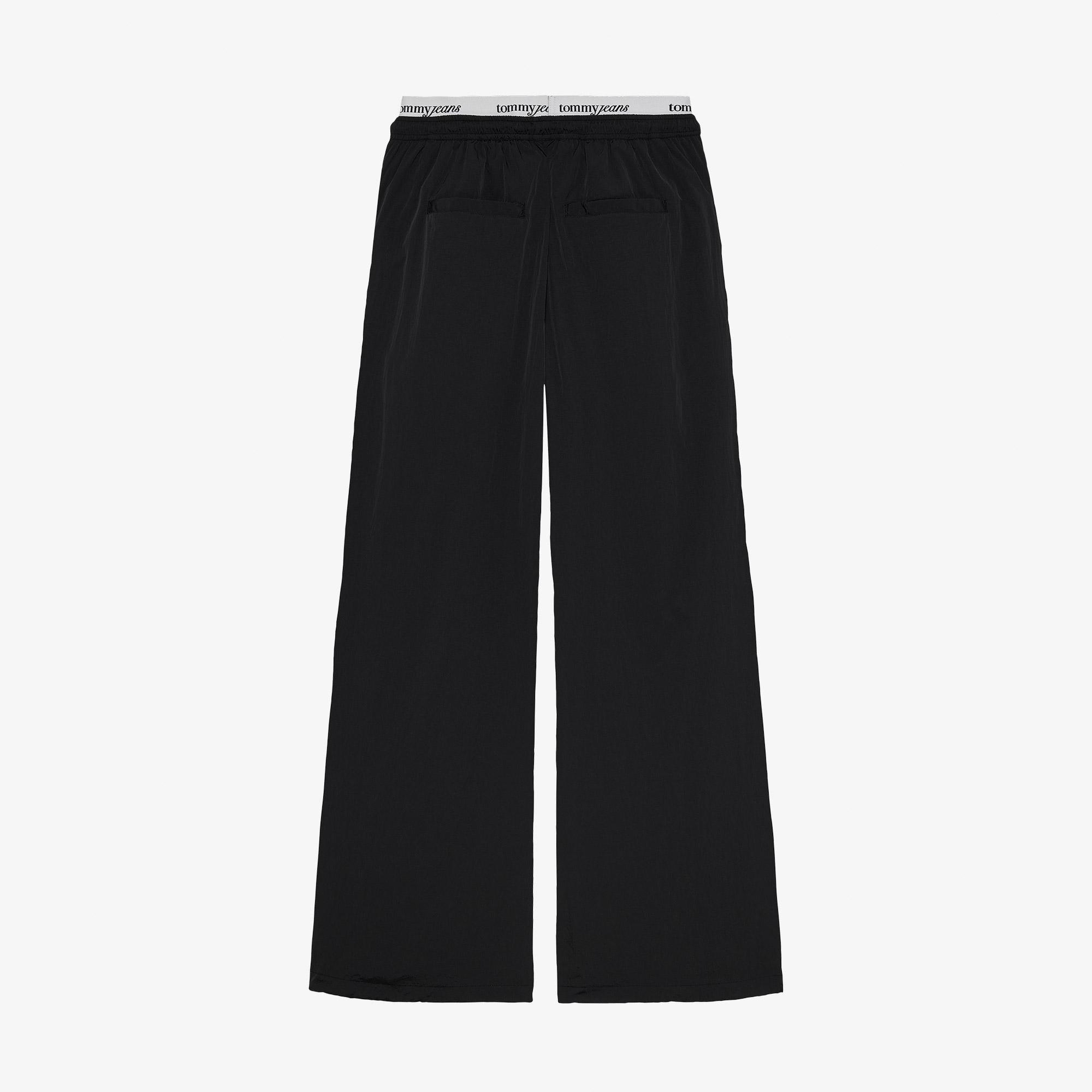 Tommy Hilfiger Waistband Track Pants Kadın Siyah Pantolon