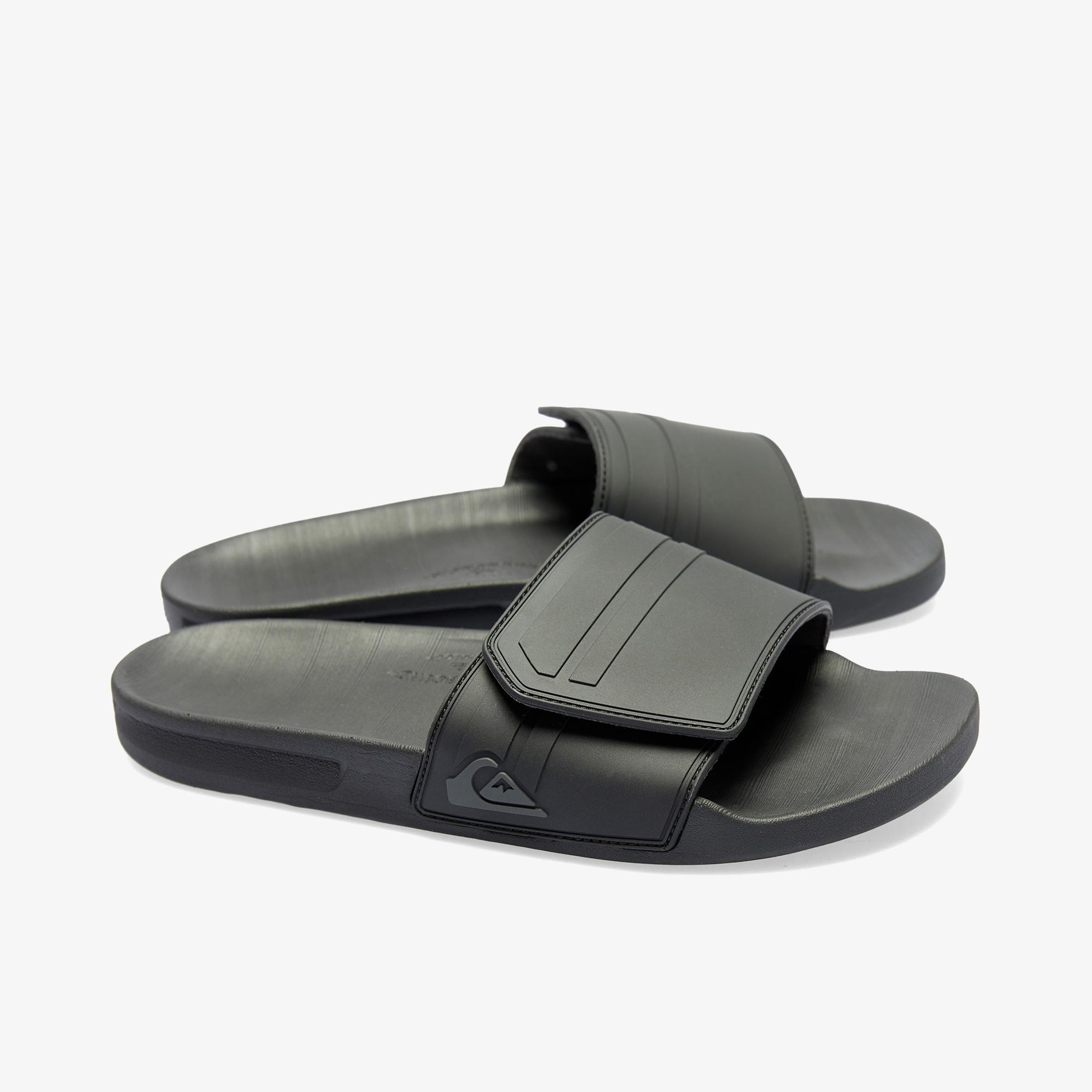 Quiksilver Rivi Slide Adjust Erkek Siyah Terlik