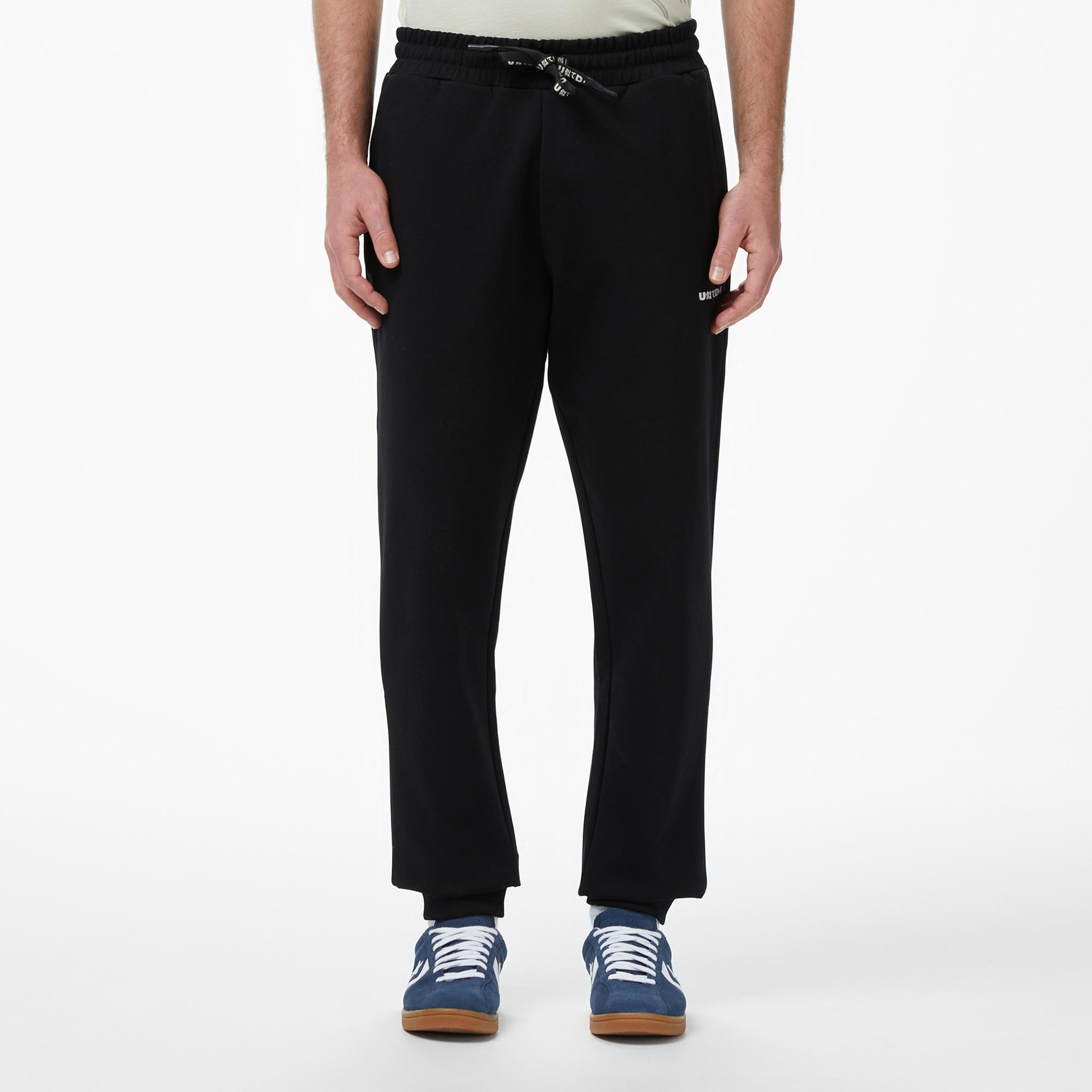 UNITED4 Regular Fit Erkek Siyah Eşofman Altı