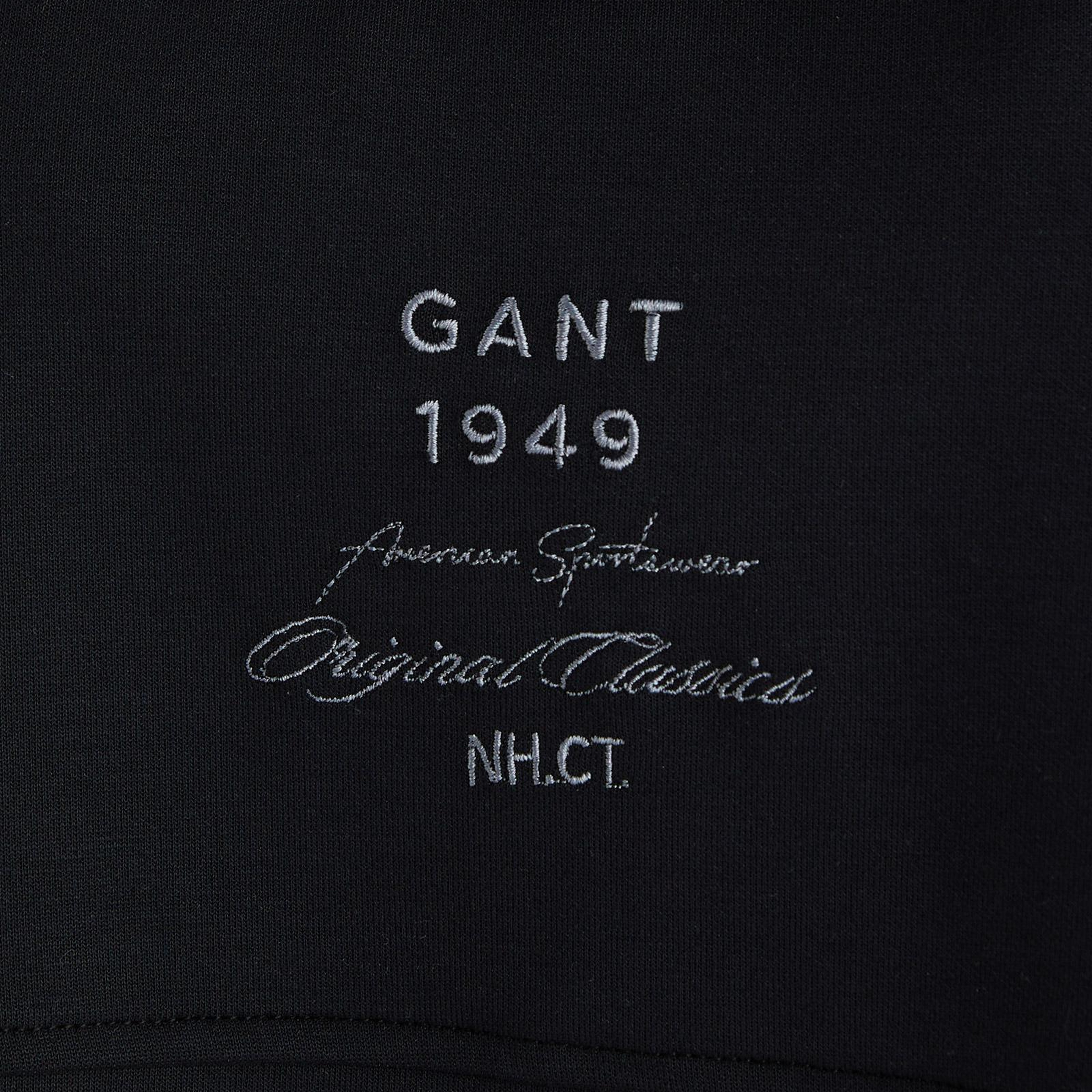 GANT Kadın Siyah Relaxed Fit Polo Yaka Polo