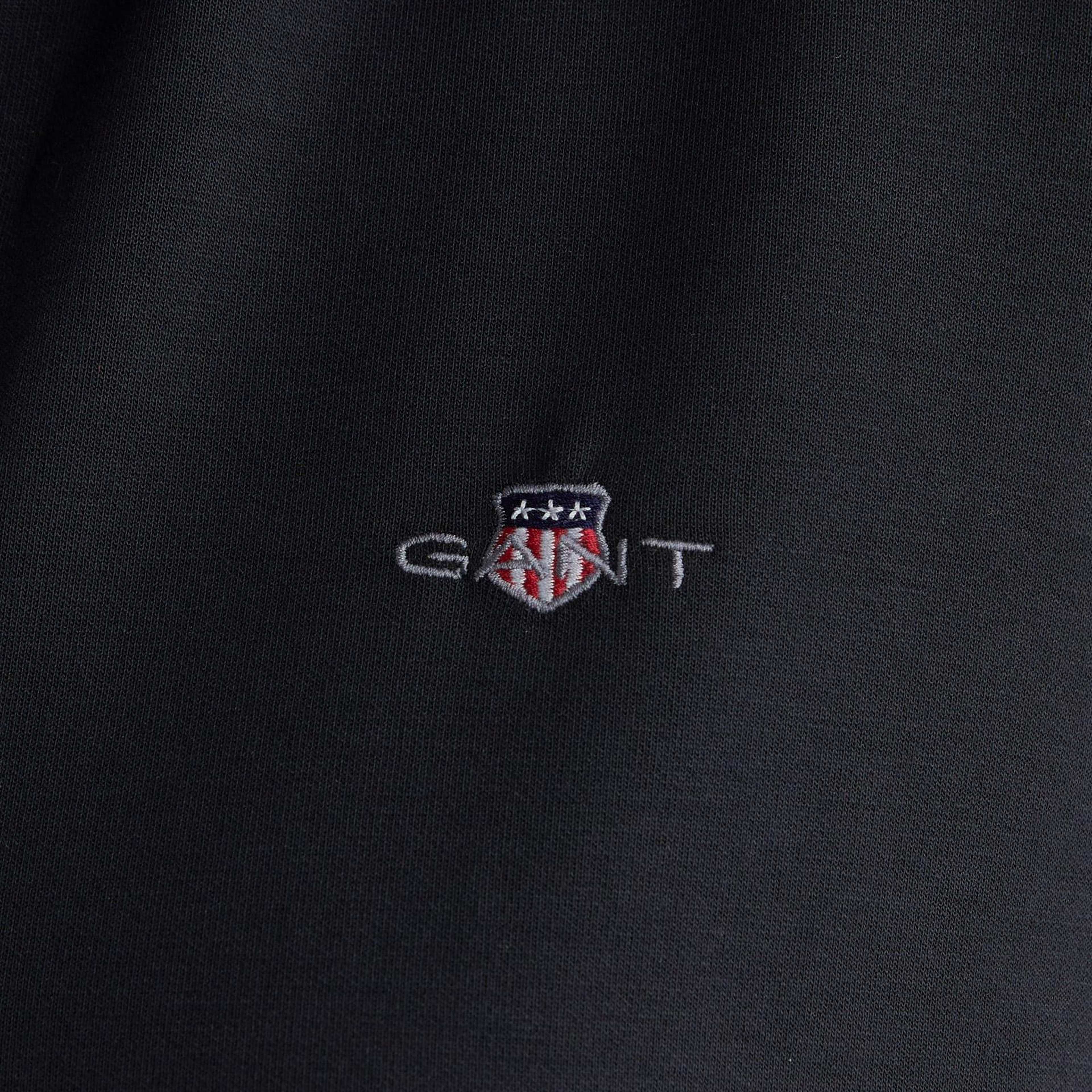 GANT Kadın Siyah Relaxed Fit Polo Yaka Polo