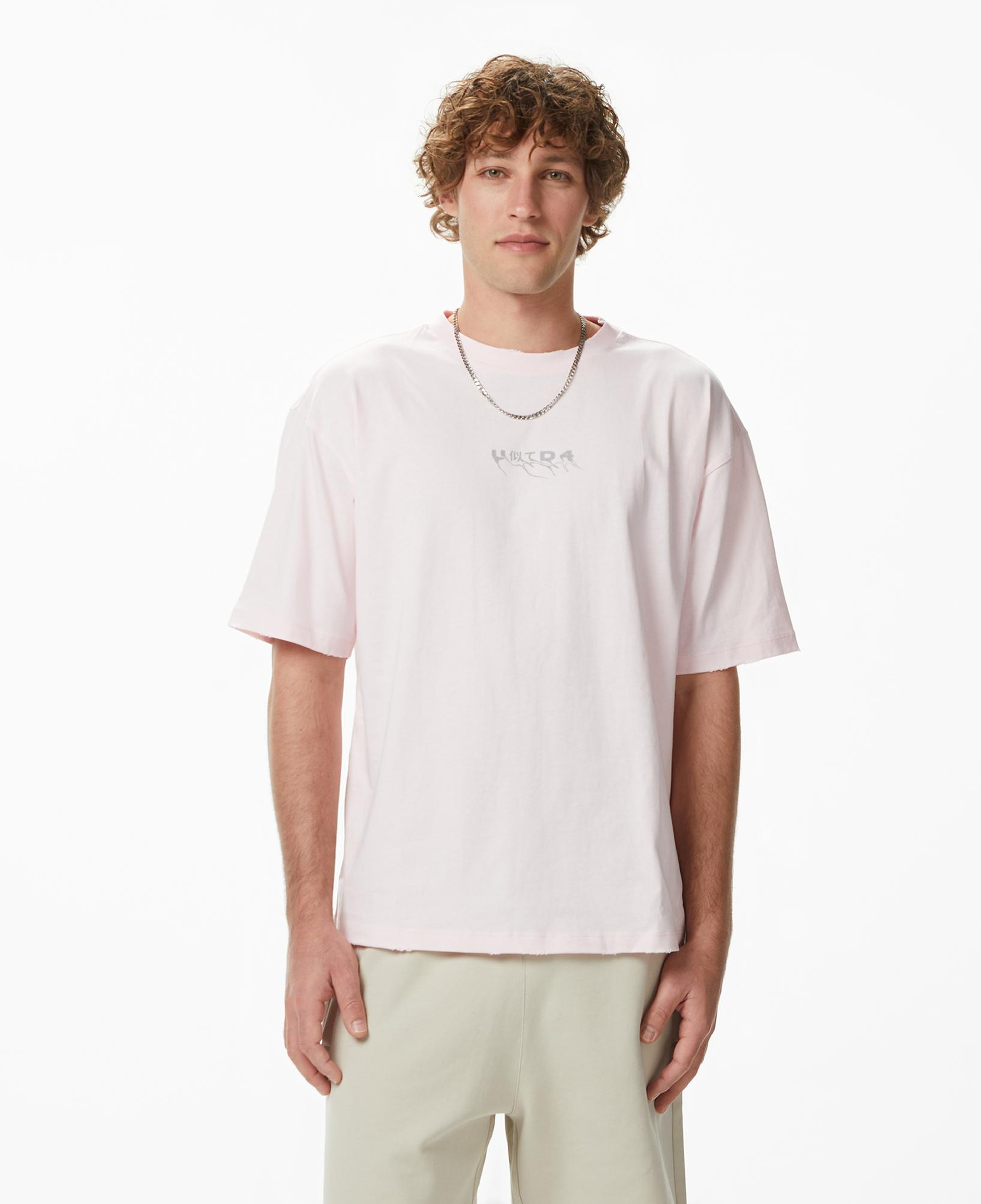 UNITED4 Regular Fit Erkek Pembe T-Shirt
