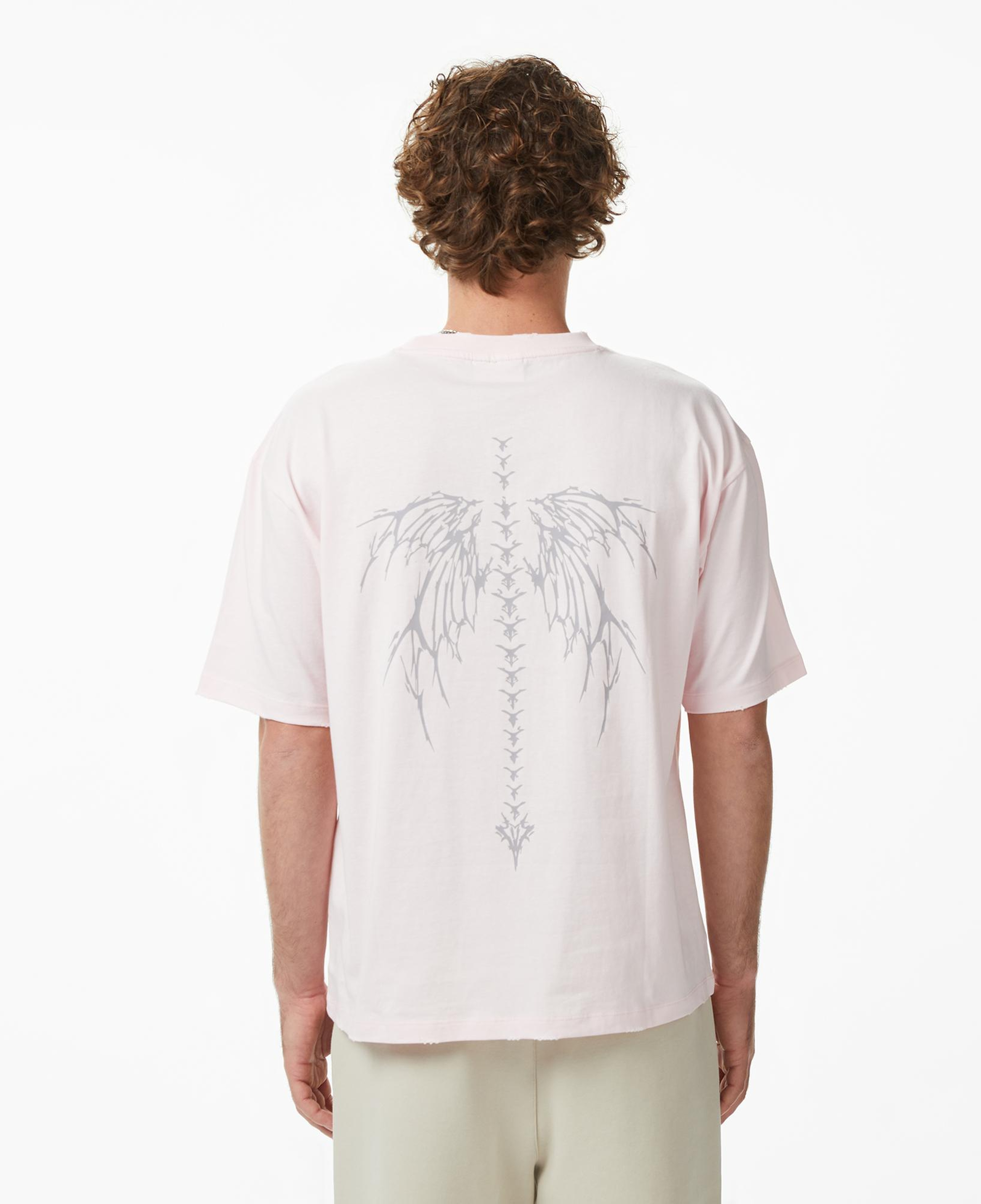 UNITED4 Regular Fit Erkek Pembe T-Shirt