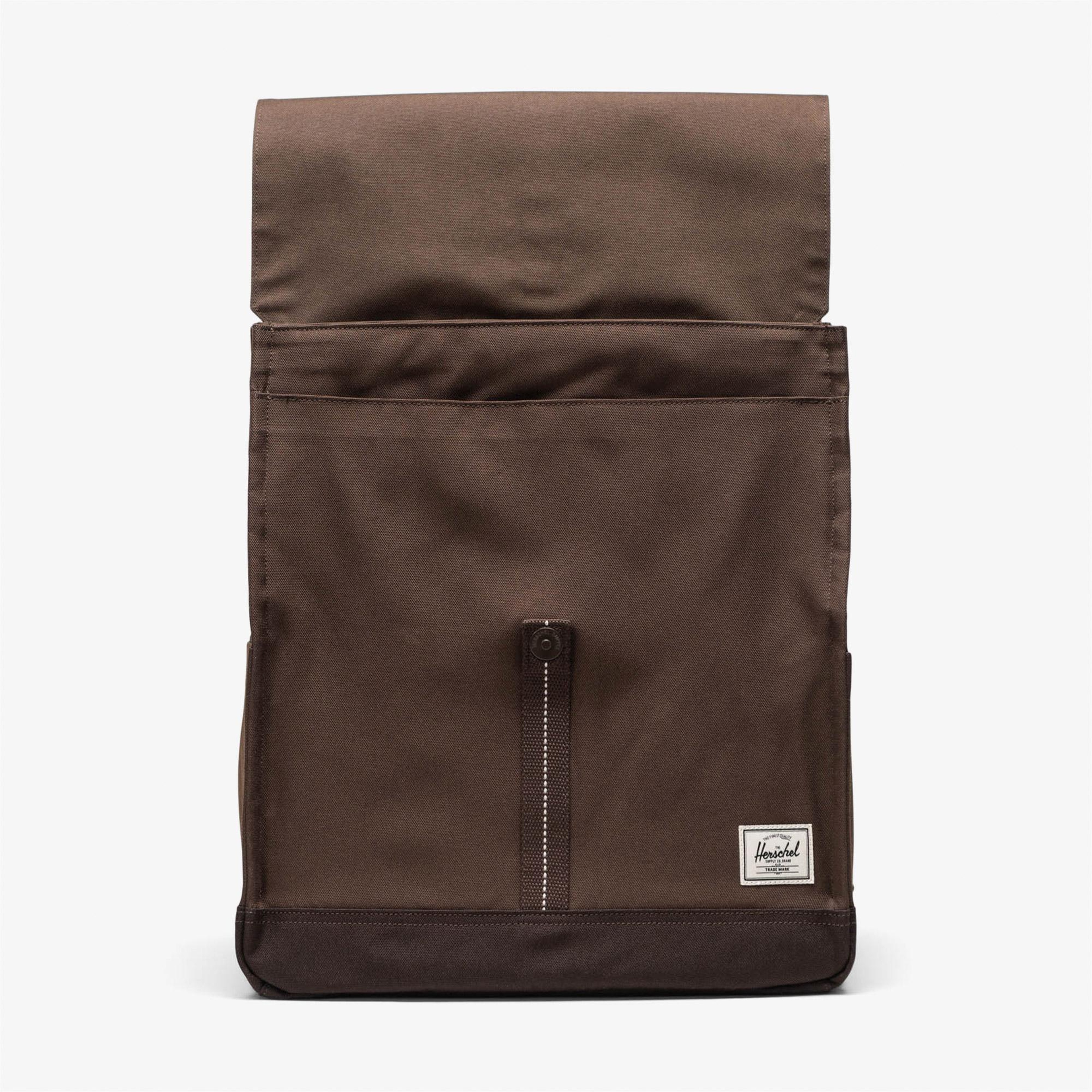 Hershel City Unisex Kahverengi Sırt Çantası