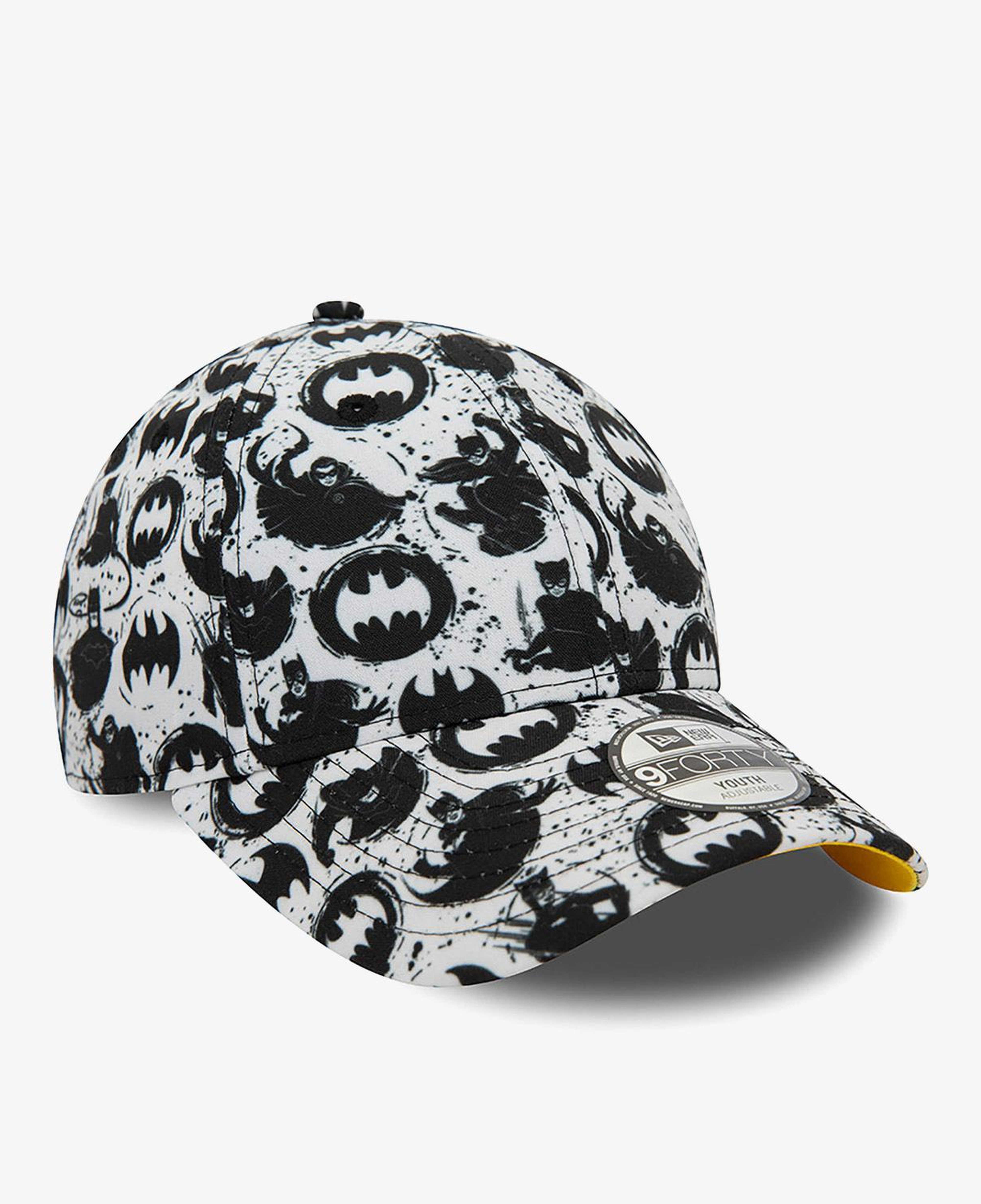 New Era Chyt Super Aop 9Forty Batman Çocuk Beyaz Şapka