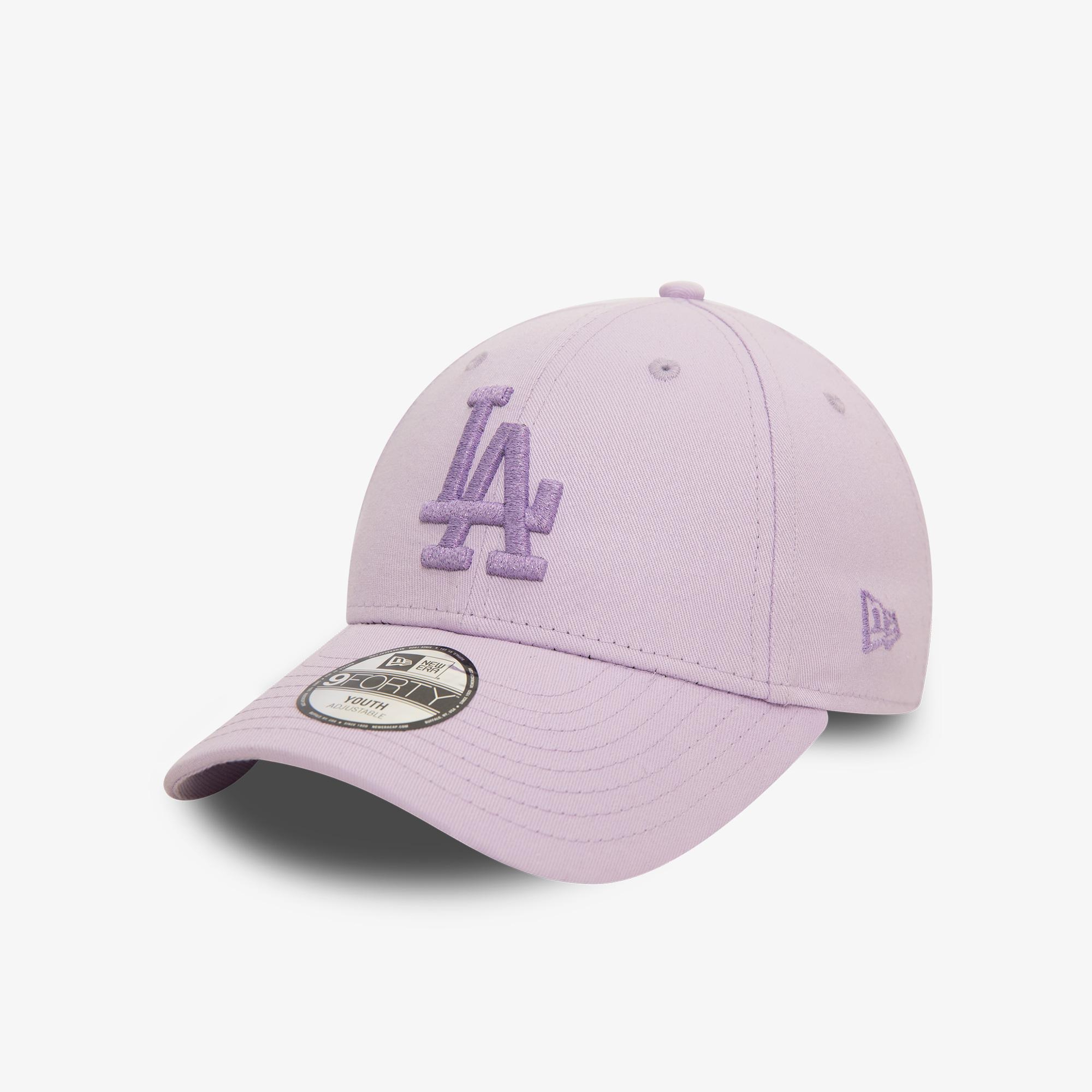 New Era LA Dodgers MLB Metallic 9Forty Çocuk Mor Şapka