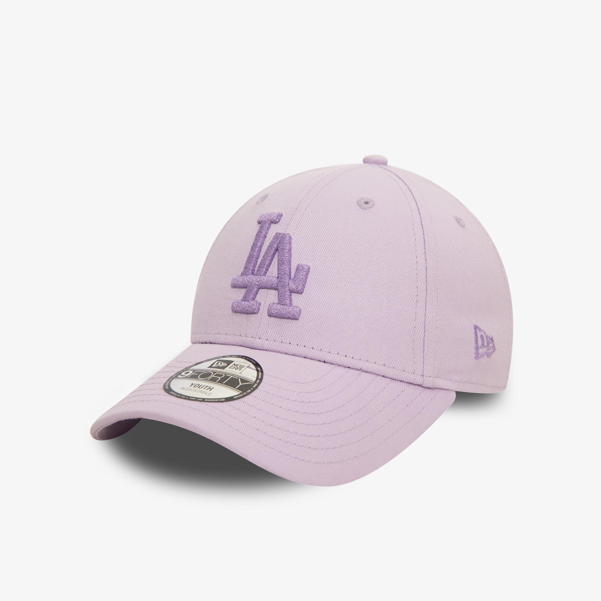 New Era LA Dodgers MLB Metallic 9Forty Çocuk Mor Şapka
