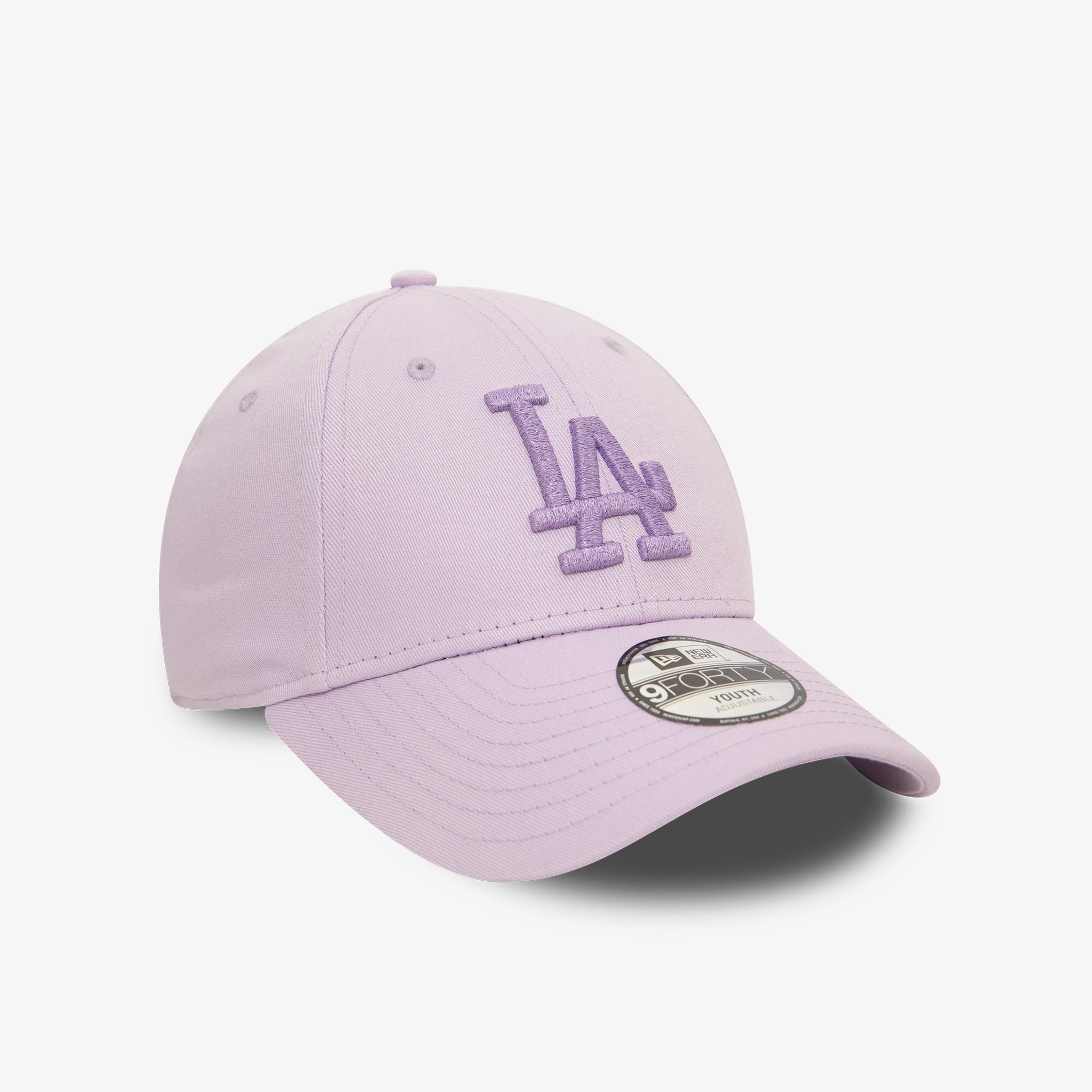 New Era LA Dodgers MLB Metallic 9Forty Çocuk Mor Şapka