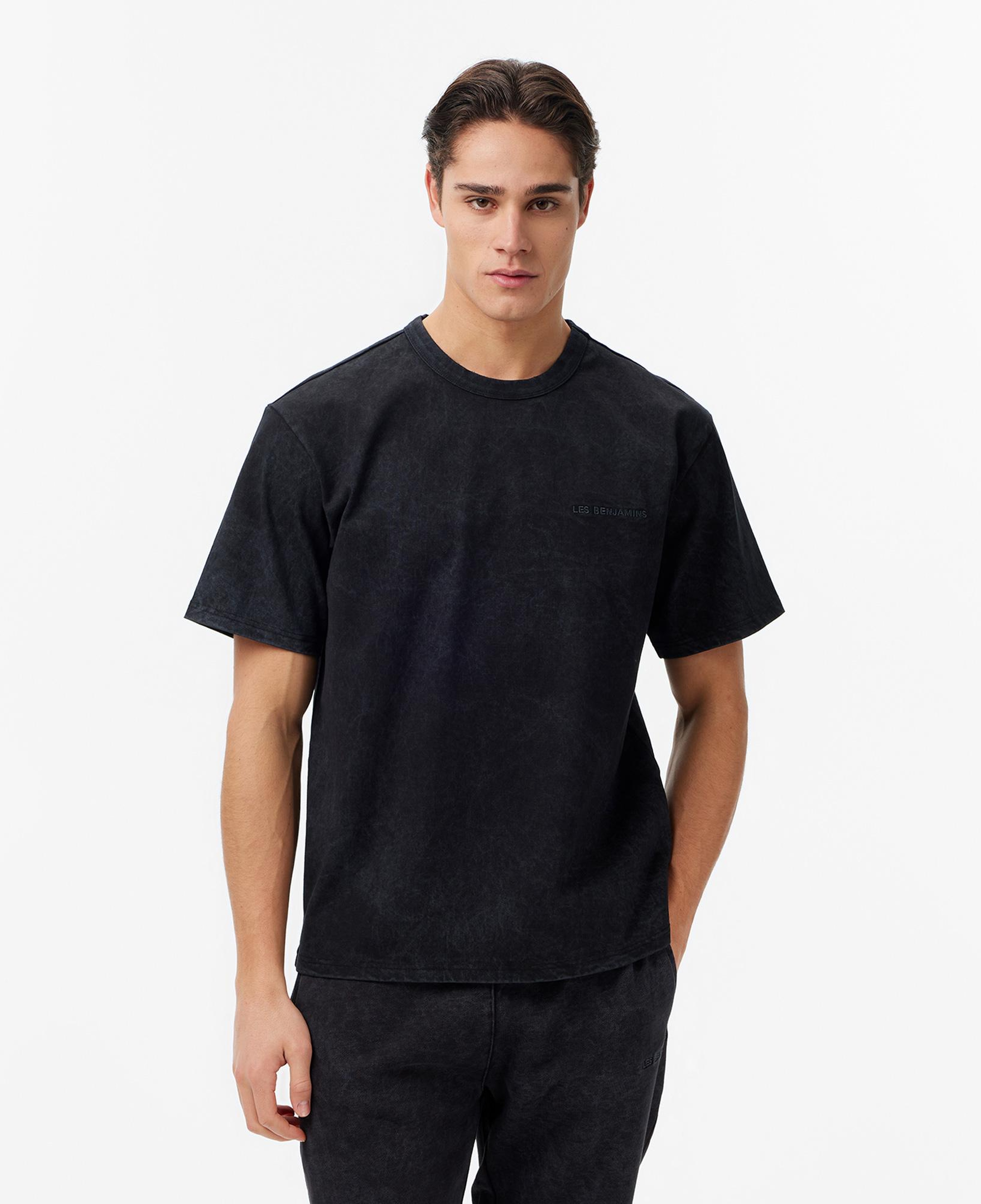 Les Benjamins Relaxed Fit Erkek Siyah T-Shirt