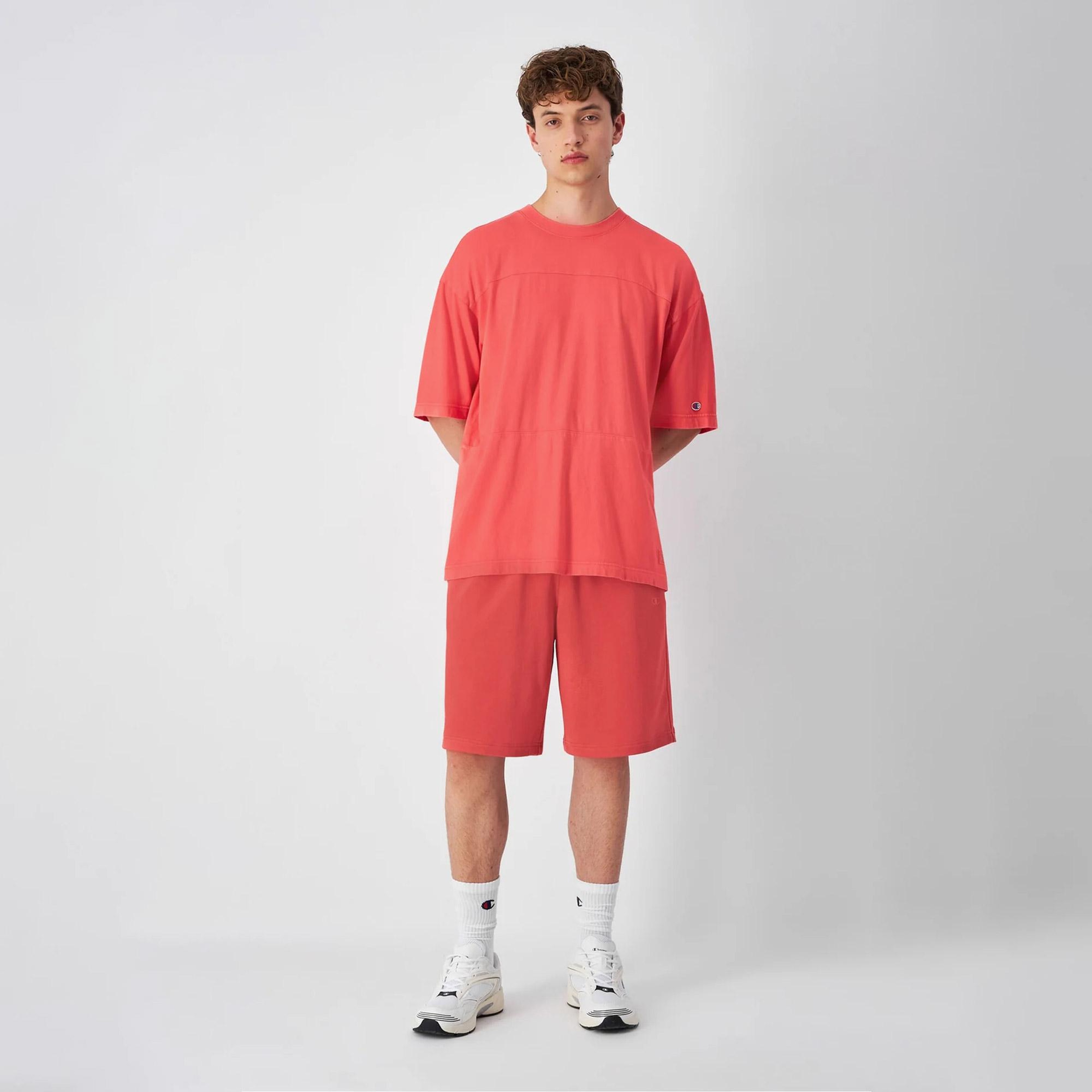 Champion Oversized Erkek Turuncu T-Shirt