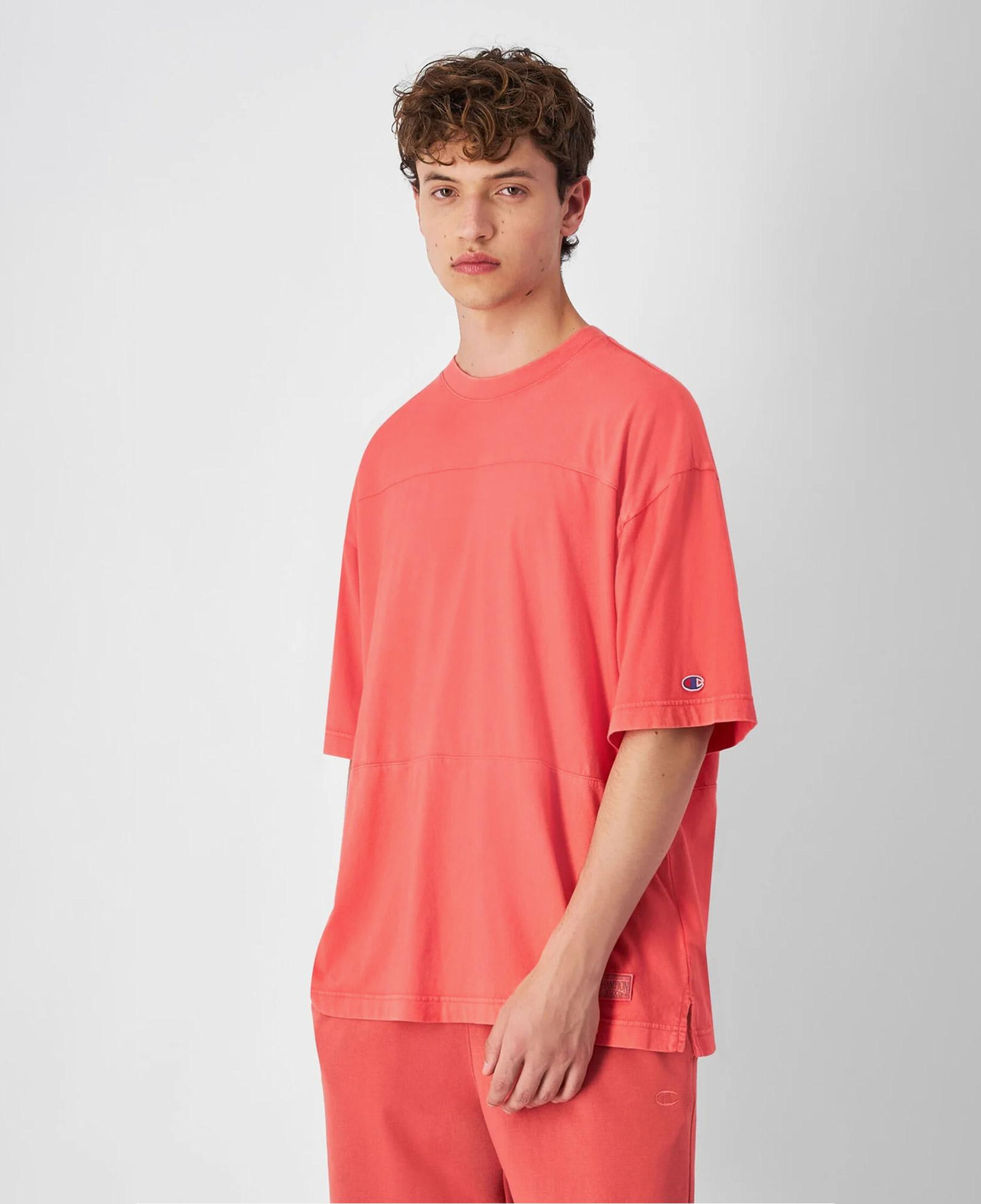 Champion Oversized Erkek Turuncu T-Shirt