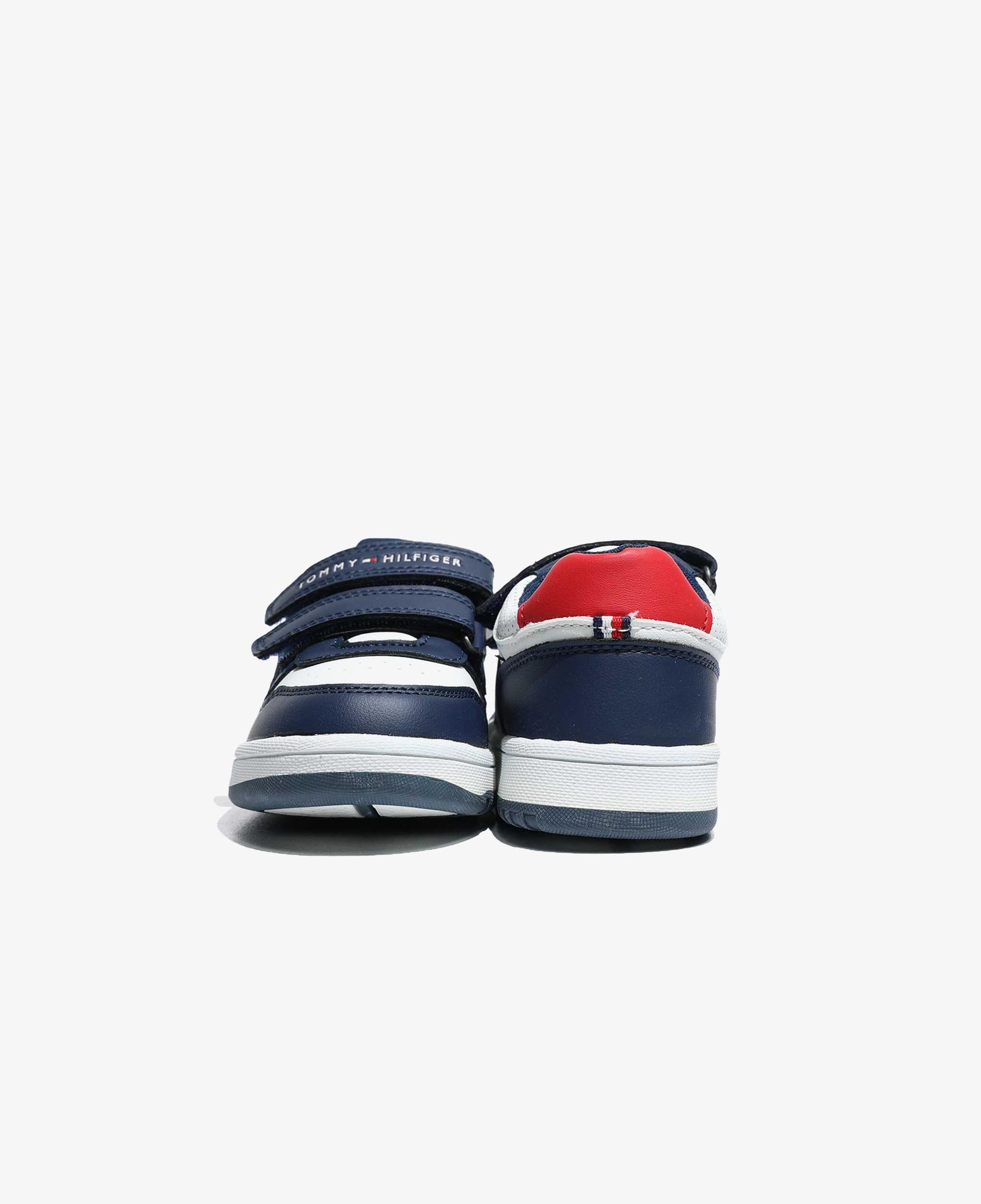 Tommy Hilfiger Flag and Hook Loop Bebek Lacivert Spor Ayakkabı