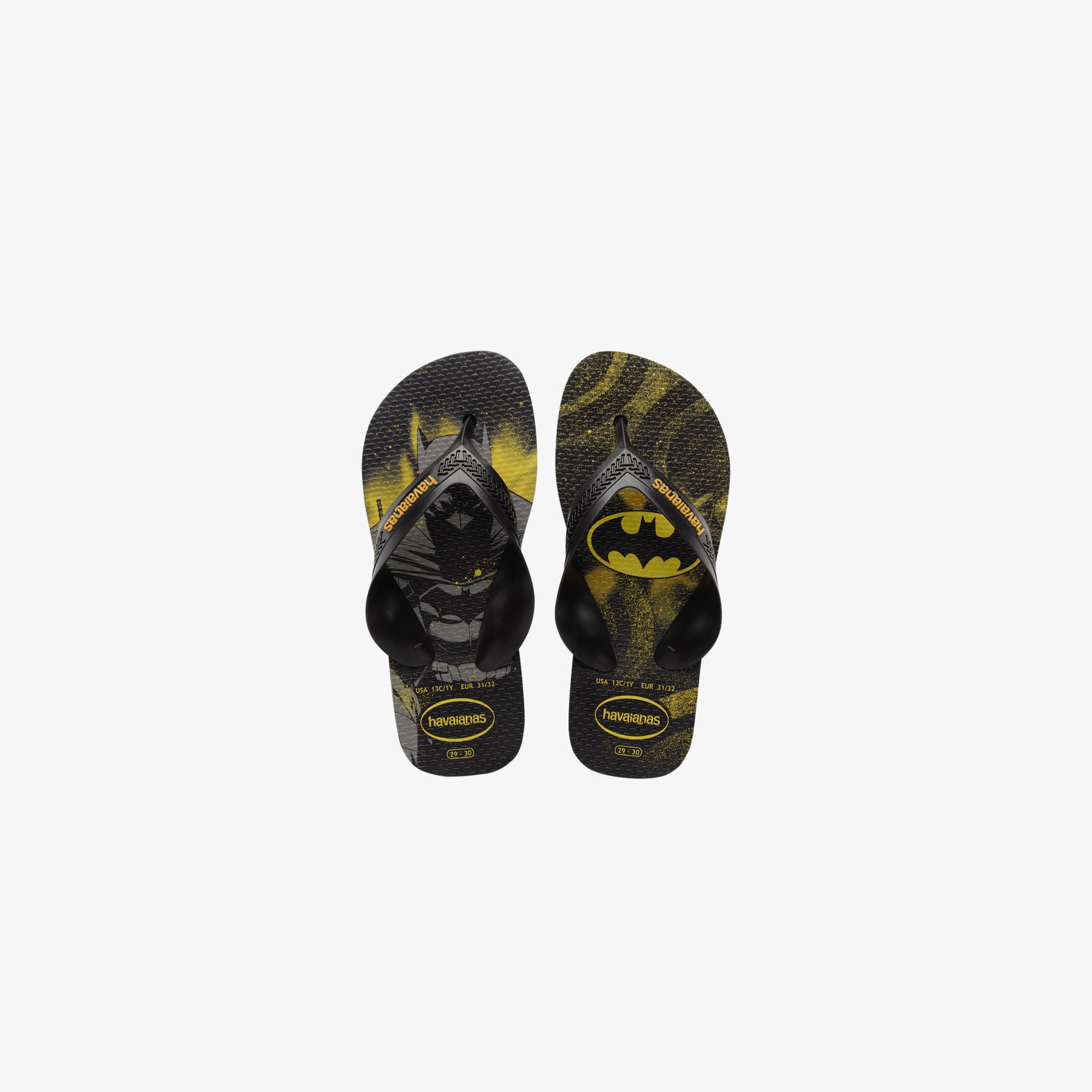 Havaianas Max Hero Çocuk Siyah Terlik