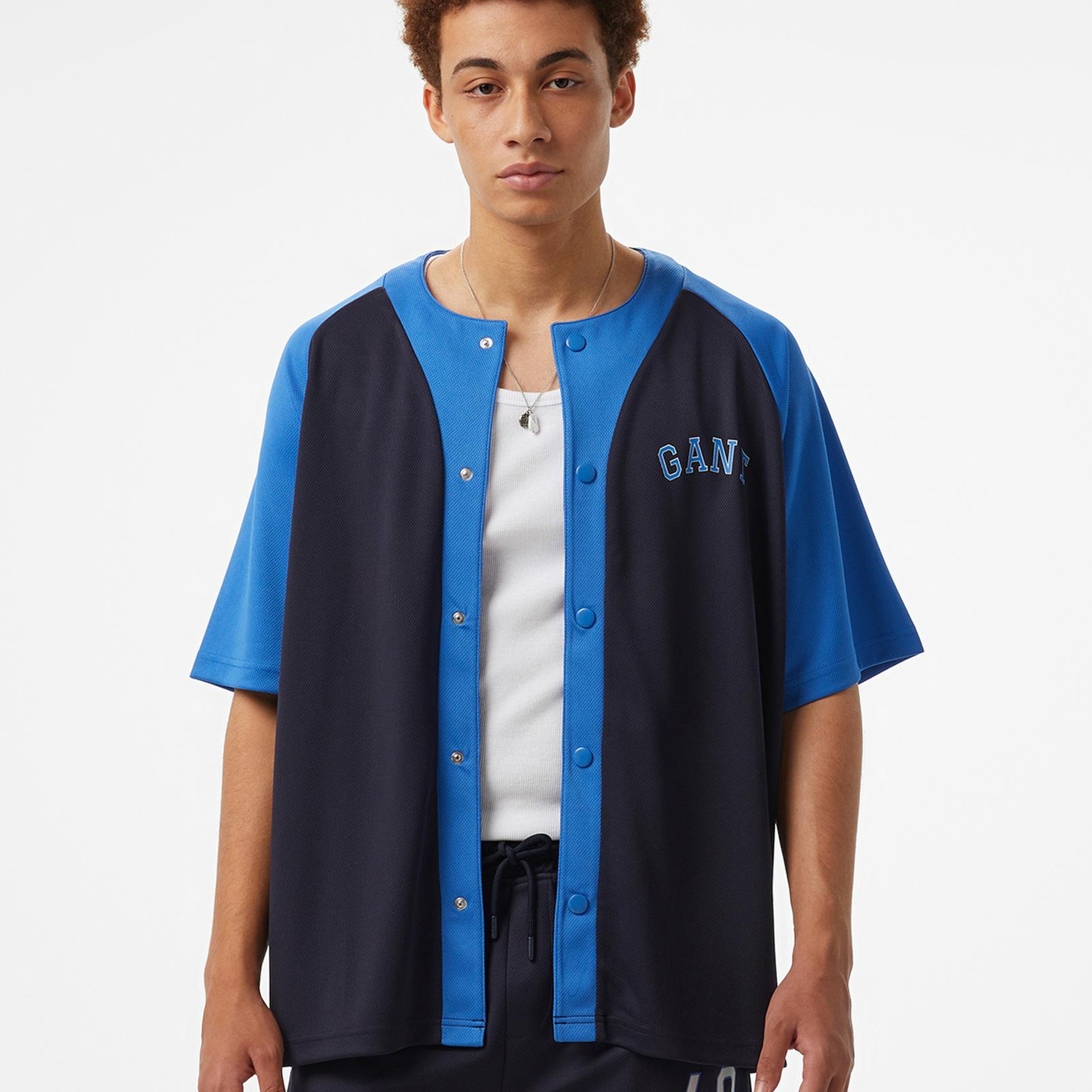 GANT Erkek Lacivert Gömlek