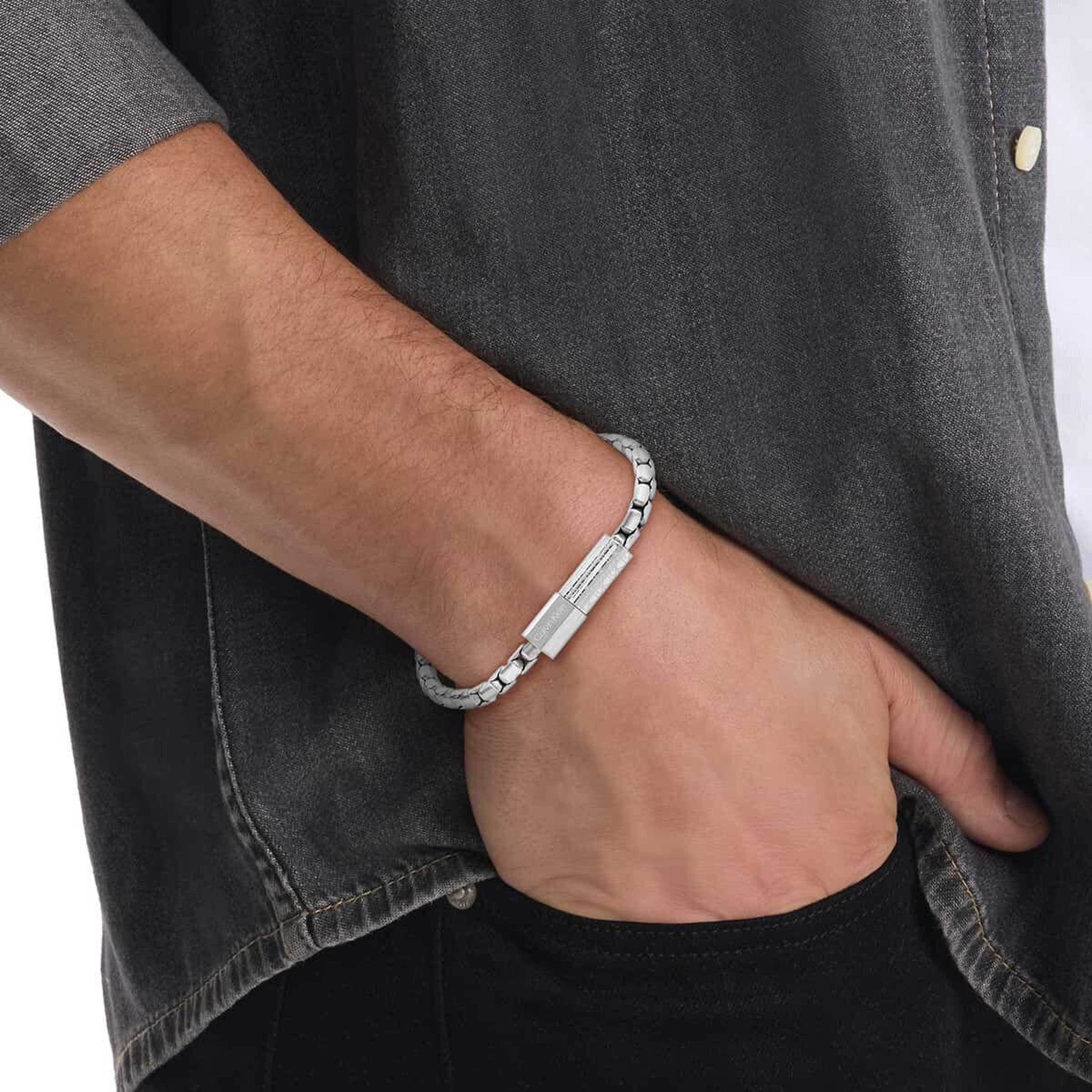 Calvin Klein CKJ35100094 Erkek Bileklik