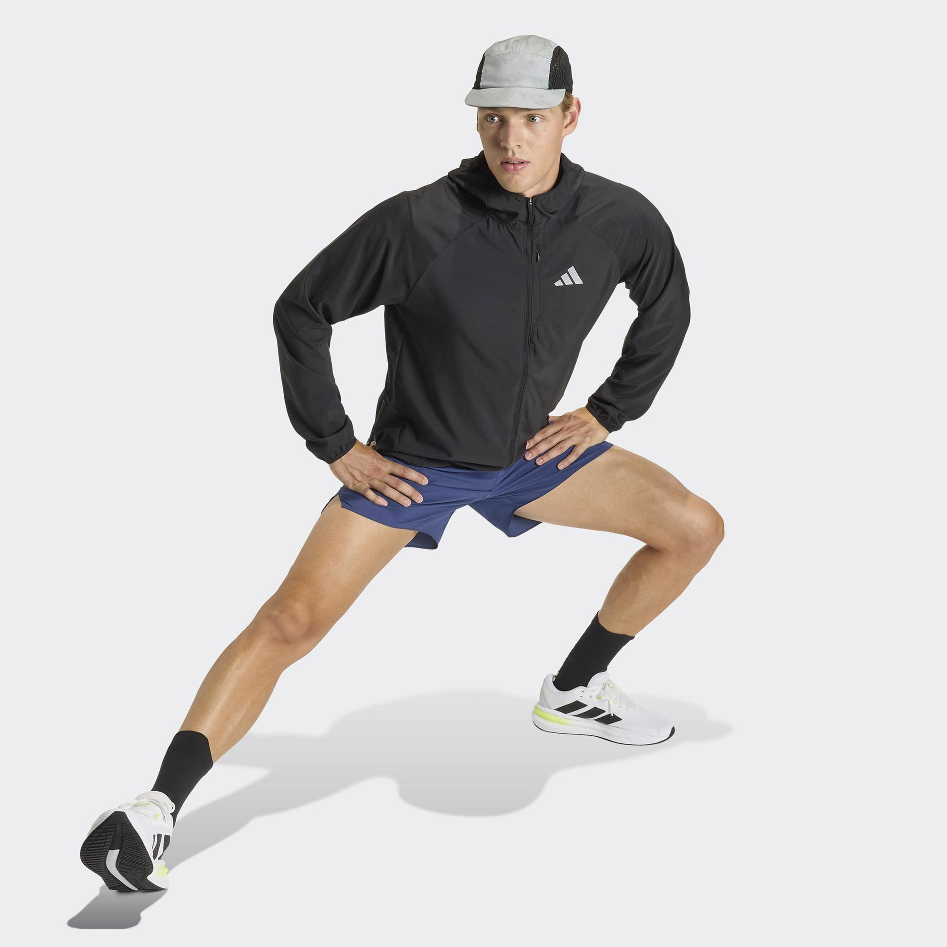 adidas Adi365 Running Essentials Erkek Siyah Koşu Ceketi