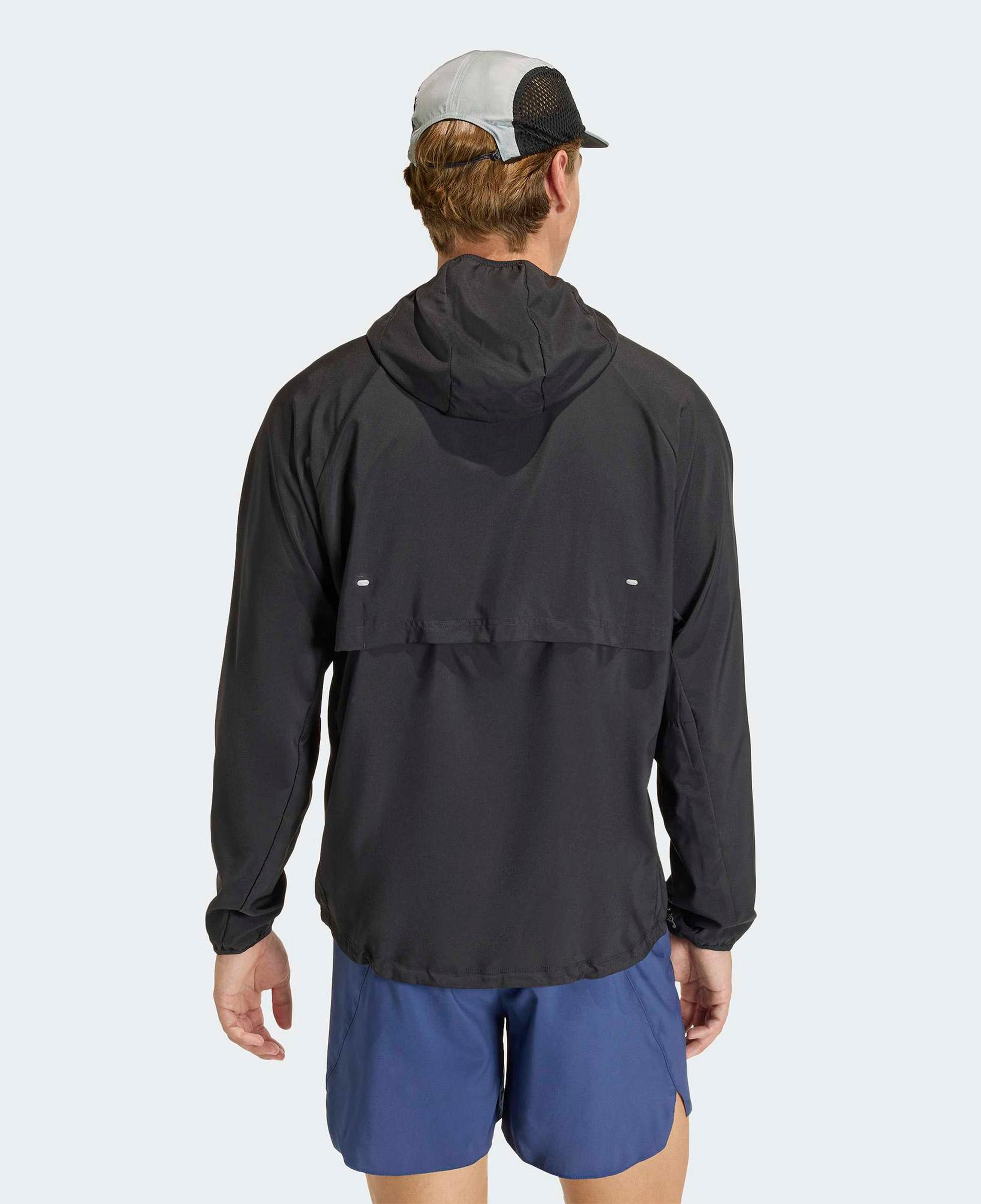 adidas Adi365 Running Essentials Erkek Siyah Koşu Ceketi