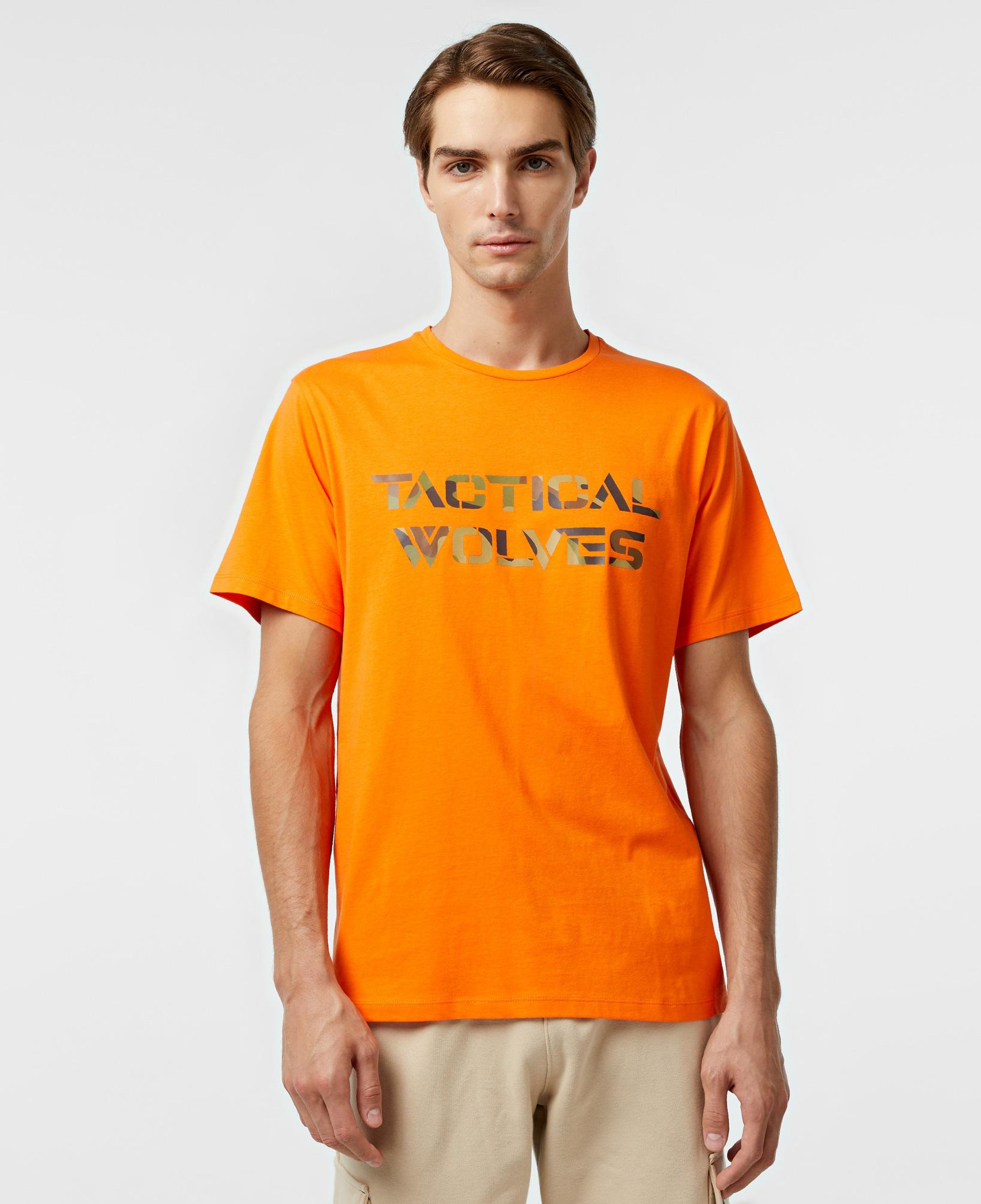 Tactical Wolves Classical Erkek Siyah Günlük T-Shirt