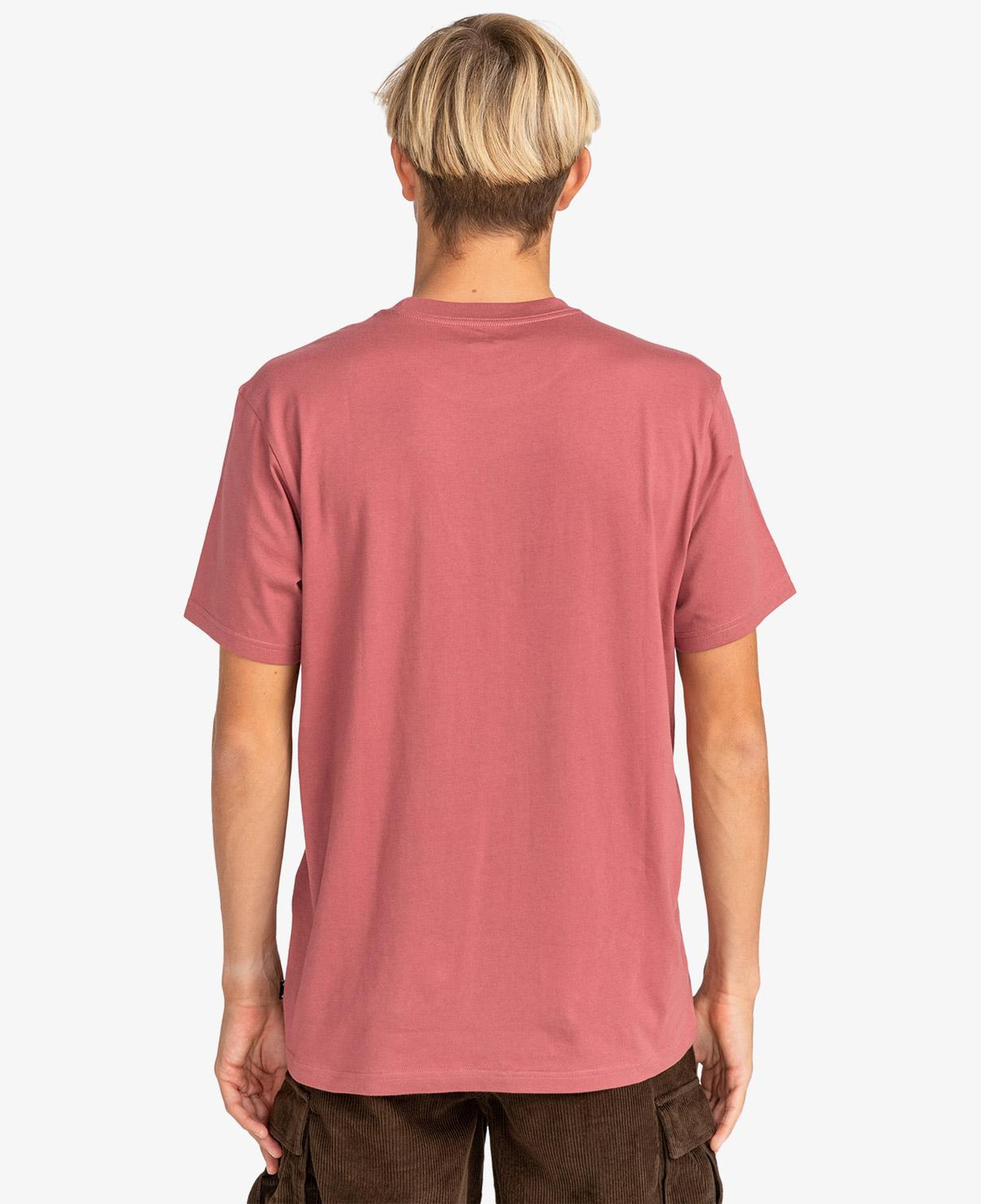 Billabong Stacked Arch Erkek Kırmızı Günlük T-Shirt