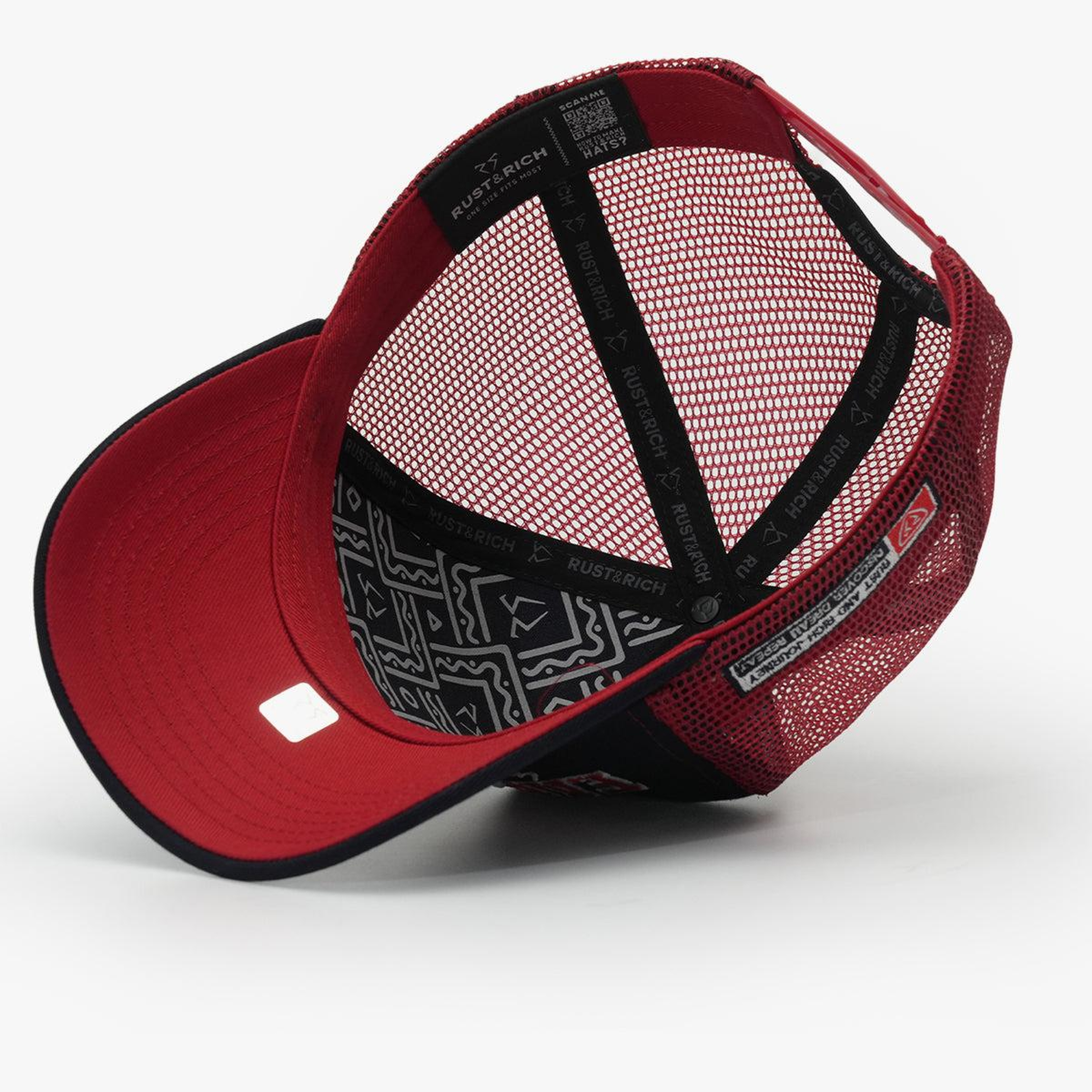 RustandRich - Trucker Hat-Urban Collection-Earthling - Kadın Erkek - Lacivert