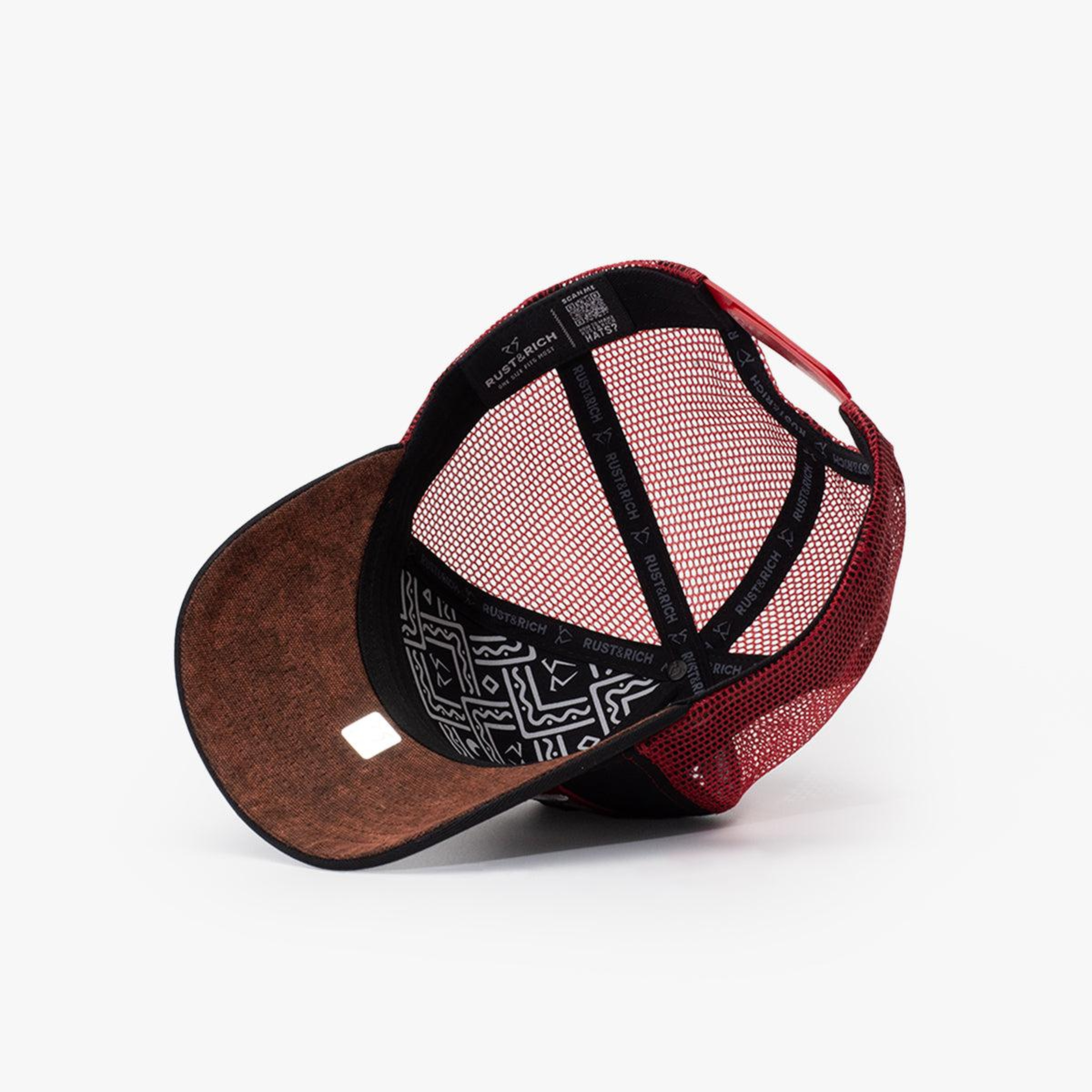 RustandRich - Trucker Hat-Urban Collection-Old Money - Kadın Erkek - Siyah