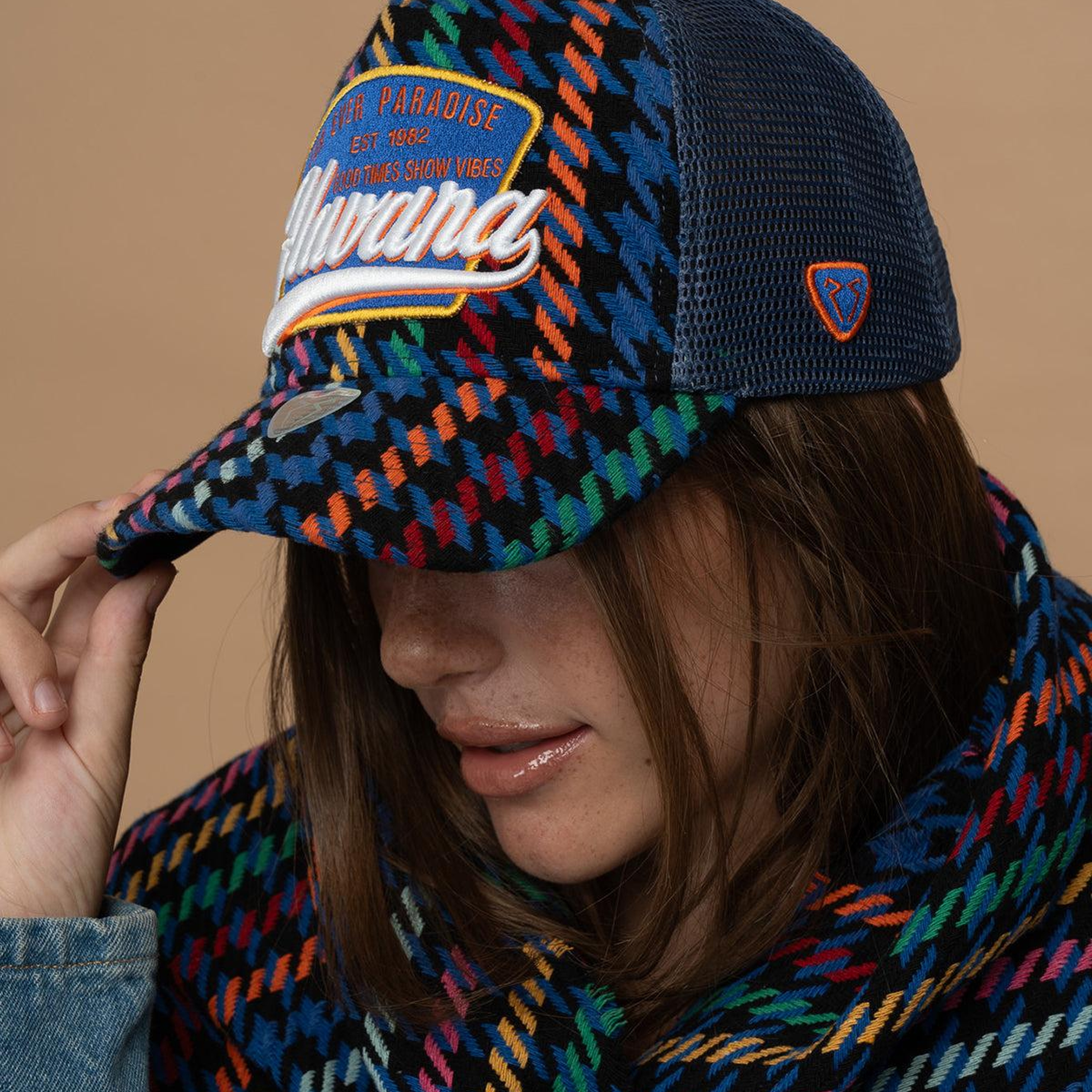 RustandRich - Trucker Hat-City's Collection-Havana - Kadın Erkek - İndigo