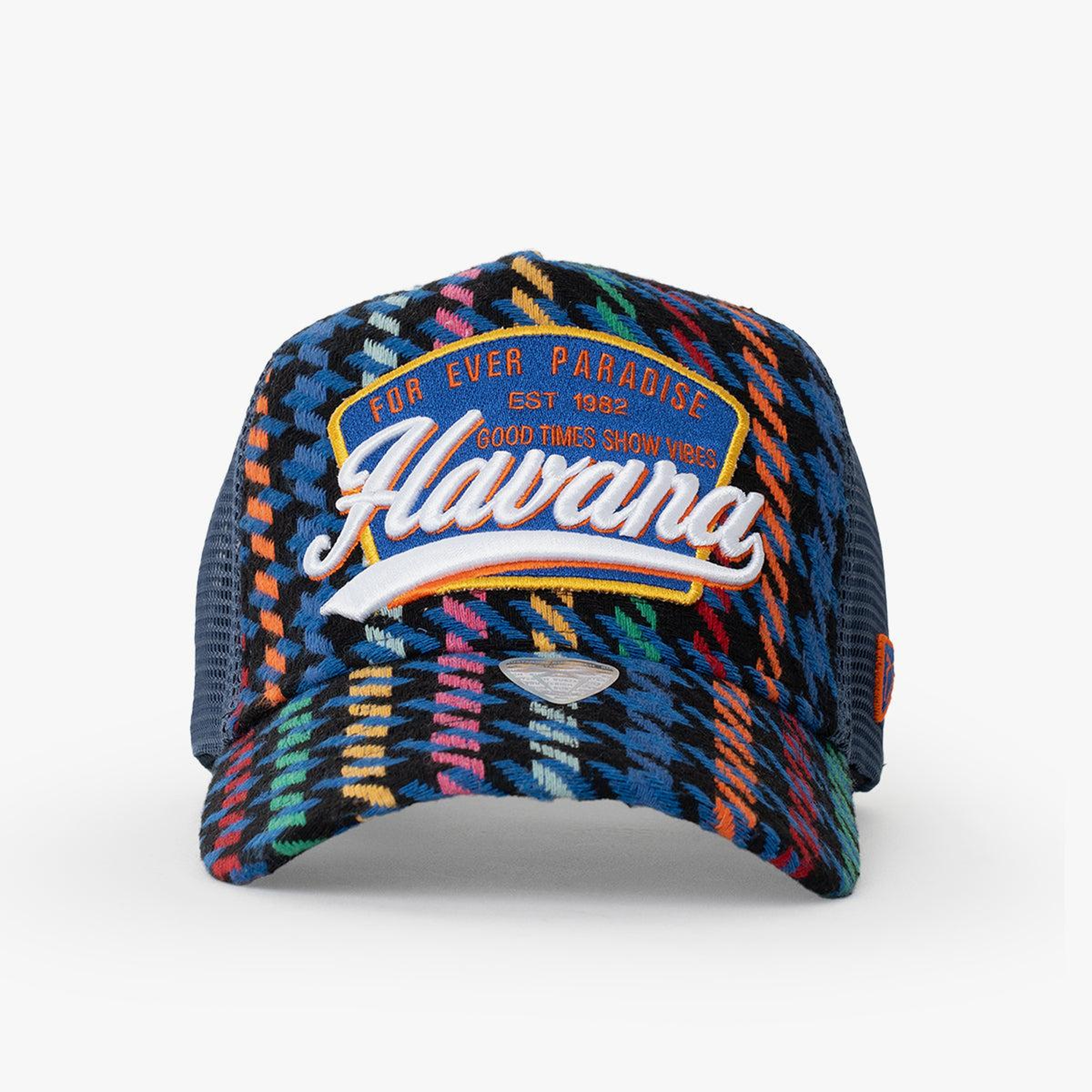 RustandRich - Trucker Hat-City's Collection-Havana - Kadın Erkek - İndigo
