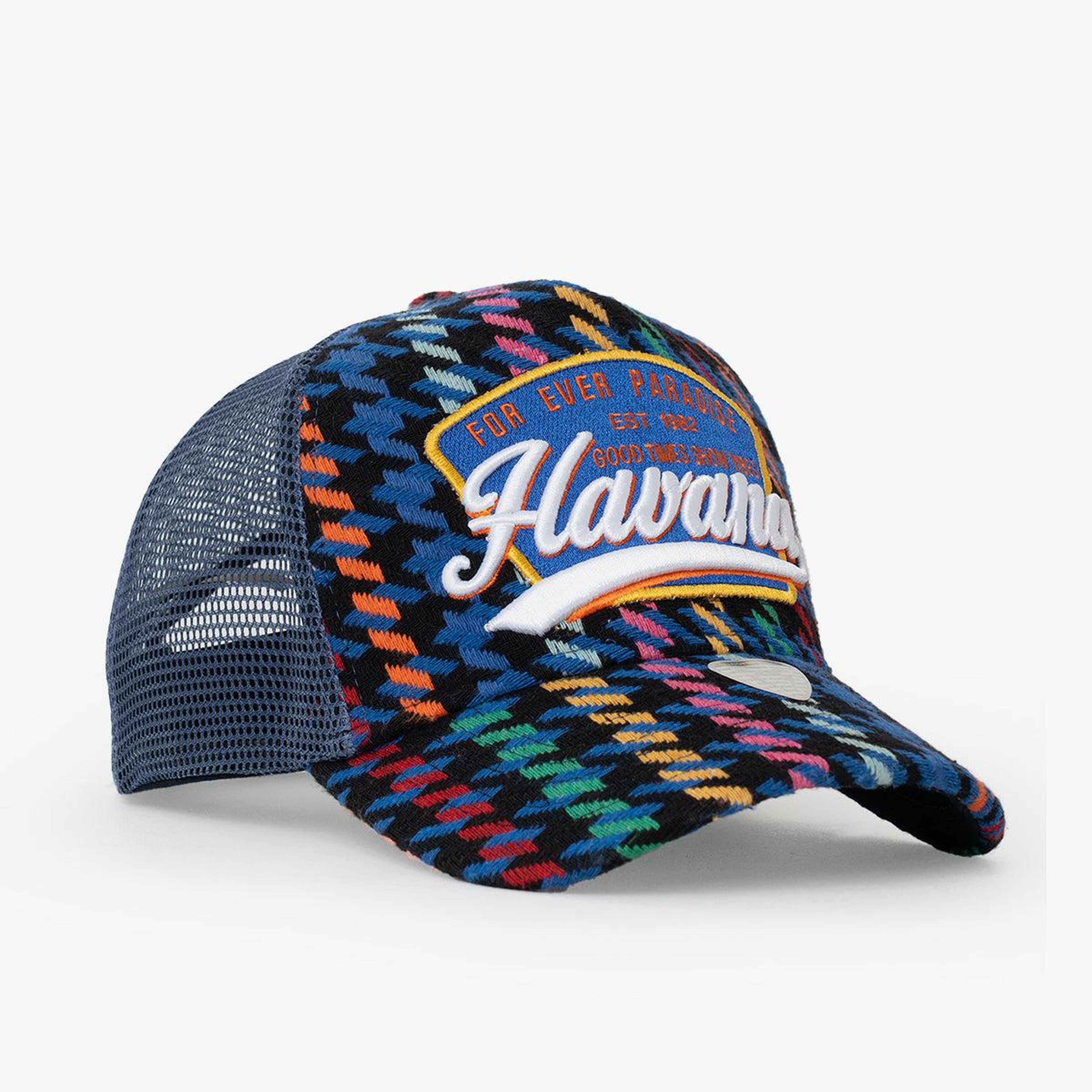 RustandRich - Trucker Hat-City's Collection-Havana - Kadın Erkek - İndigo