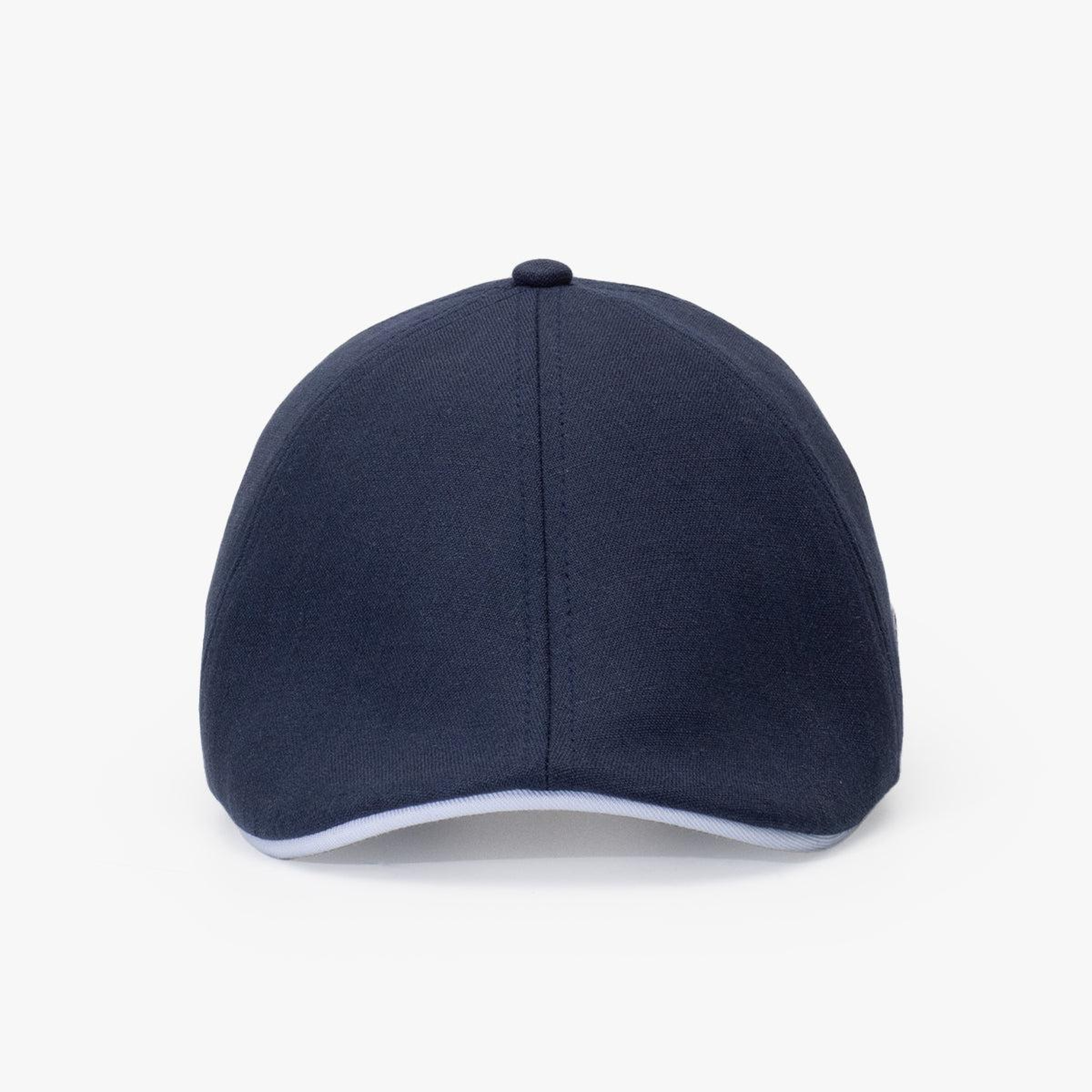 RustandRich - Casket Hat-Timeless Collection-Linen - Kadın Erkek - İndigo