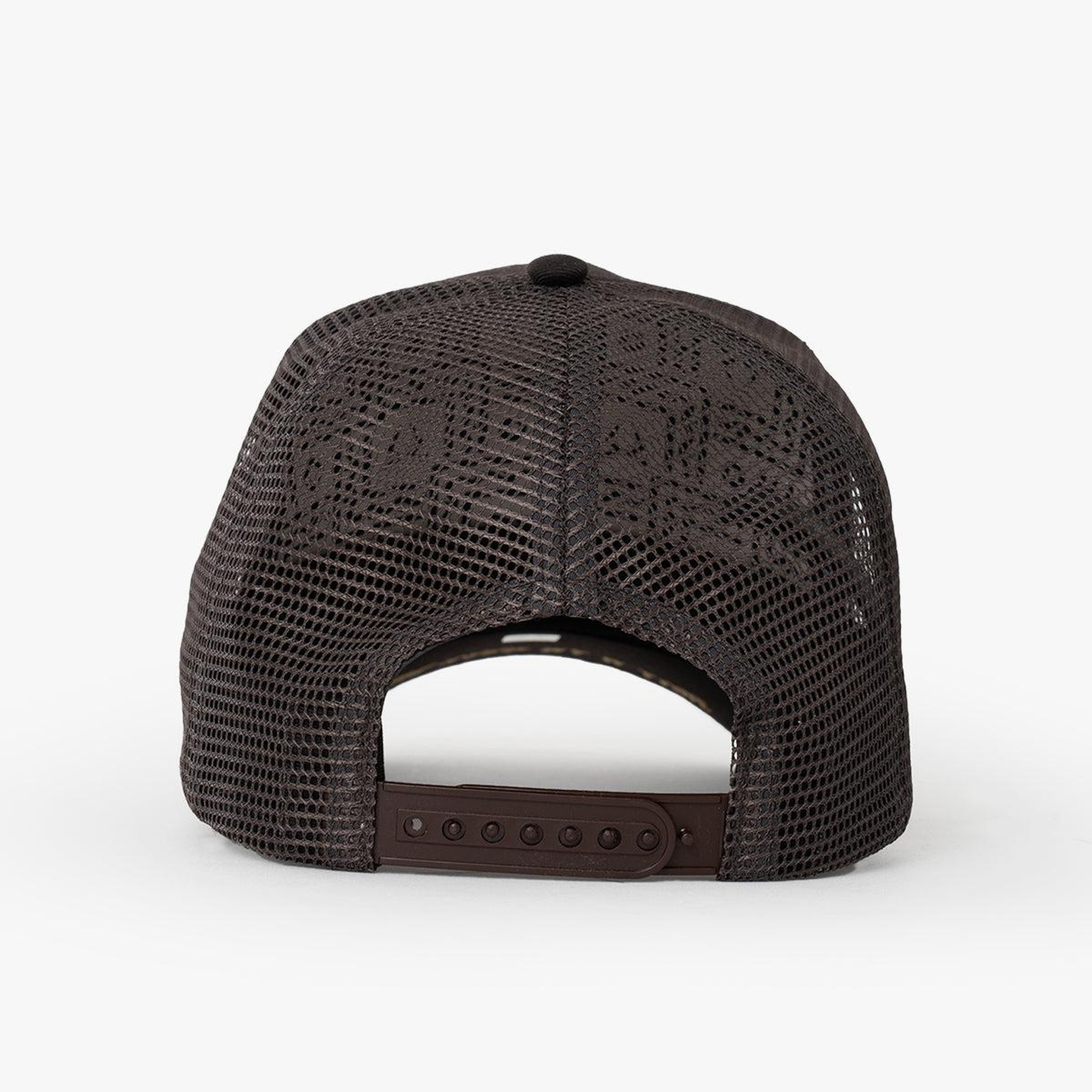 RustandRich - Trucker Hat-Curved Visor-Premium Collection-Royalty - Kadın Erkek - Kahverengi