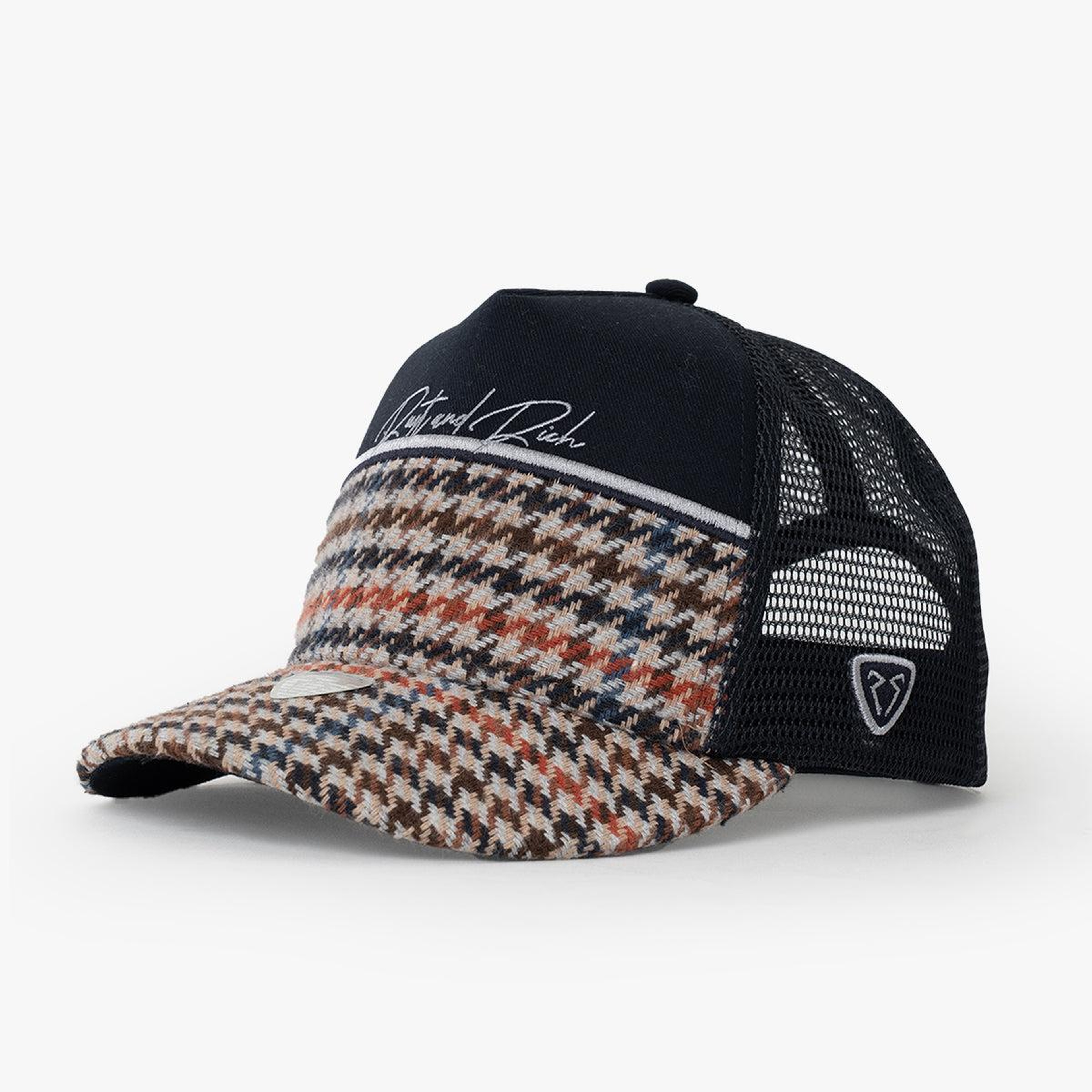 RustandRich - Trucker Hat-Curved Visor-Premium Collection-Royalty - Kadın Erkek - Lacivert